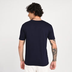 Navy Minimal Graphic T-Shirt