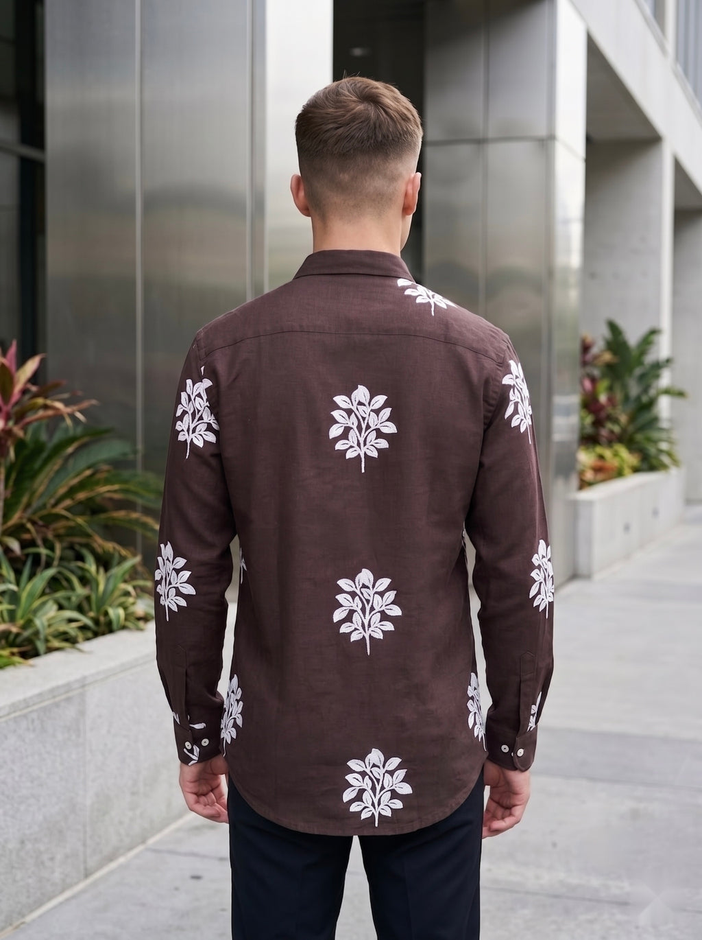 Embroidery Linen Shirts