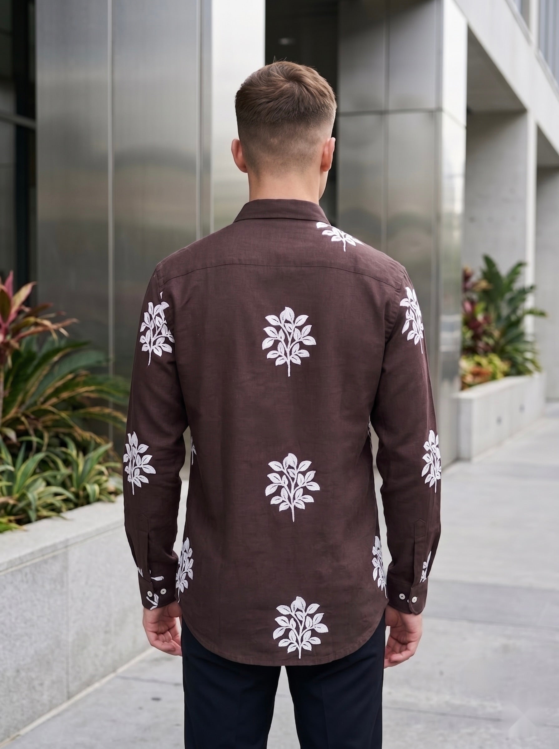 Embroidery Linen Shirts