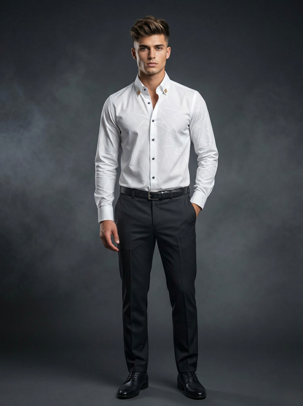 Snipes premium party-wear shirt, stylish men's shirt with vibrant patterns and modern fit, perfect for special occasions.