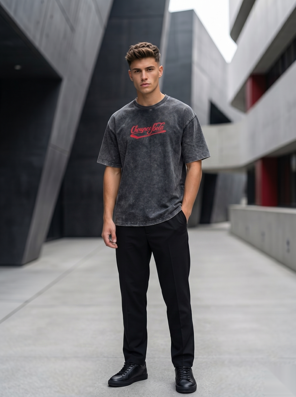 Backprint AcidWash Tees