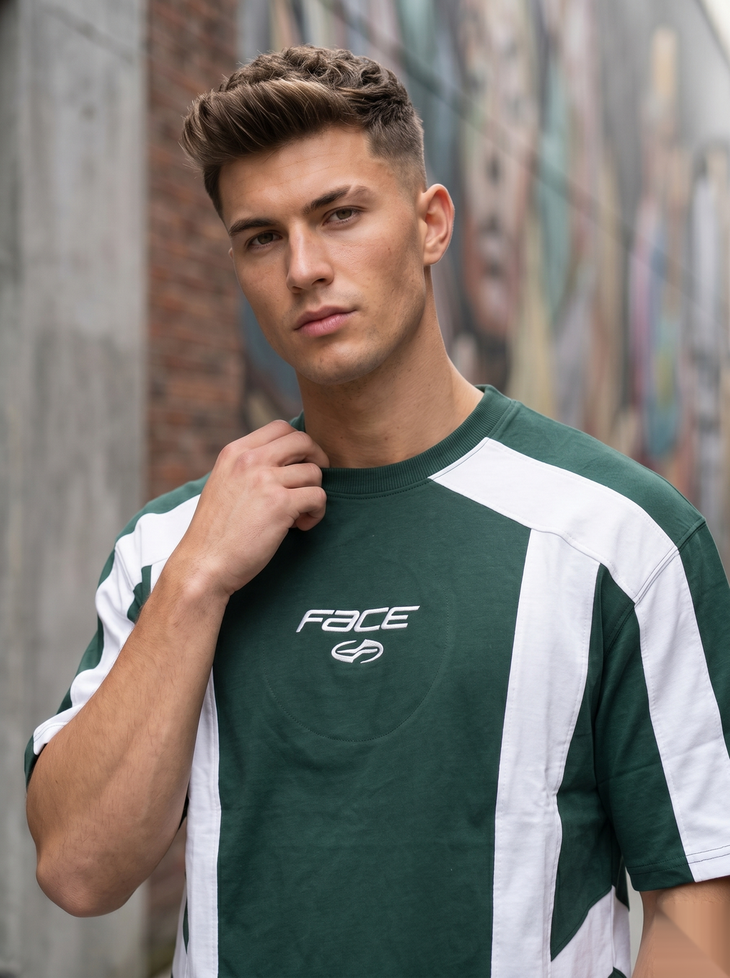 Streetwear Panel T-Shirt