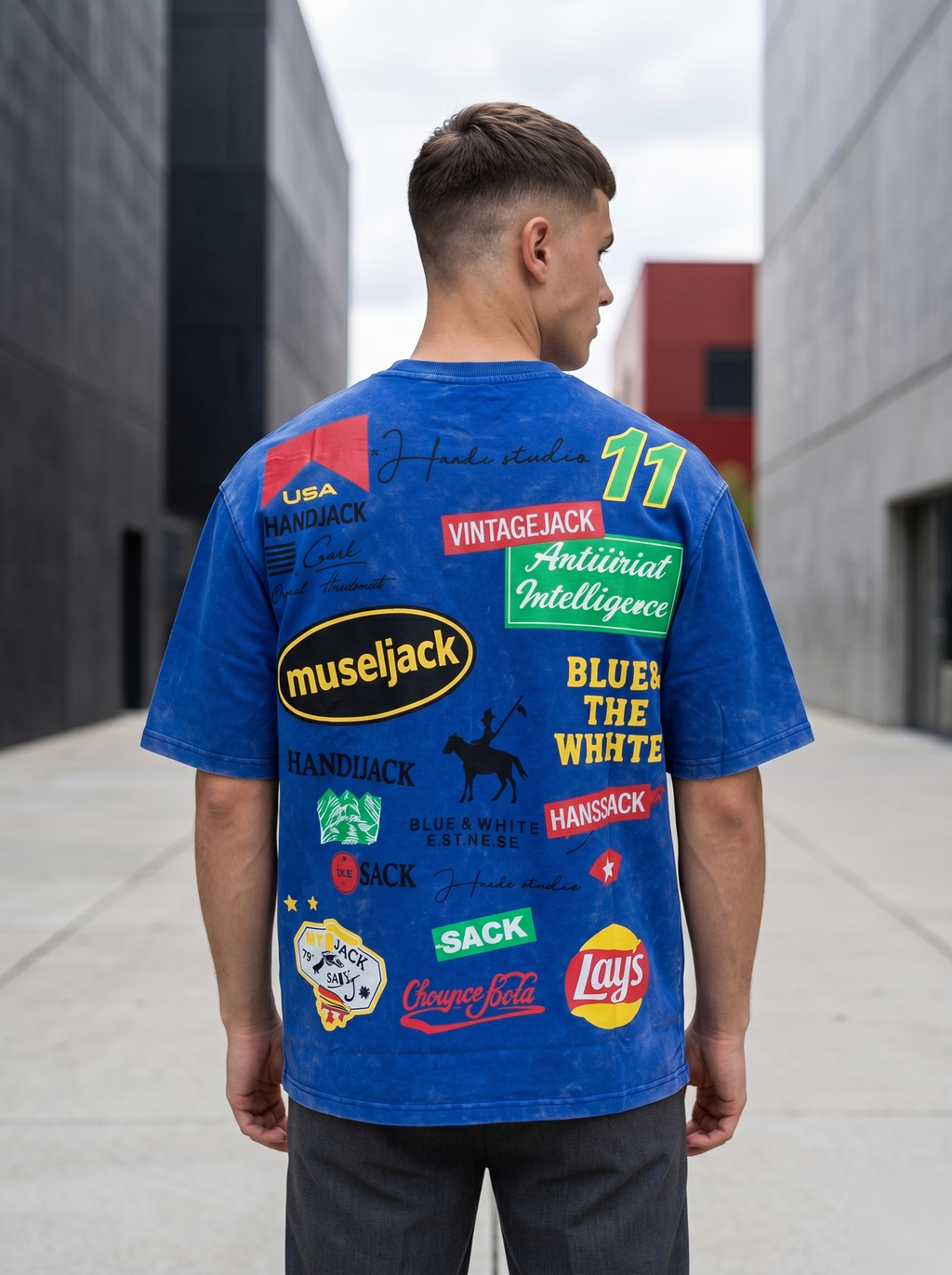 Backprint AcidWash Tees