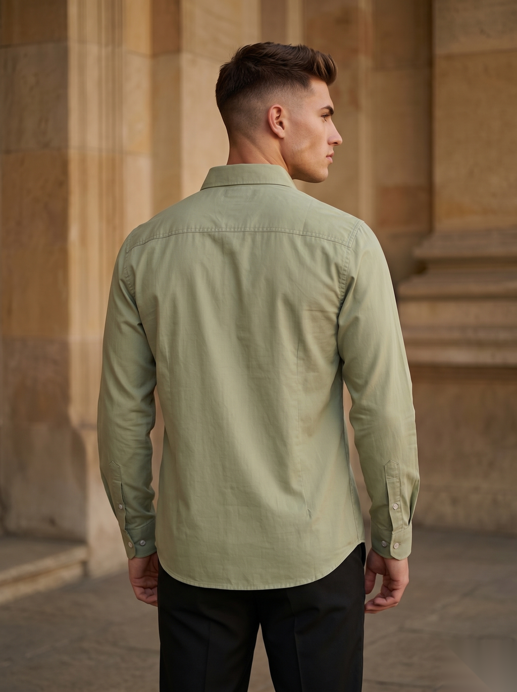 Snipes embroidery full-sleeve shirt featuring detailed stitched patterns on the front and long sleeves, in a casual style.