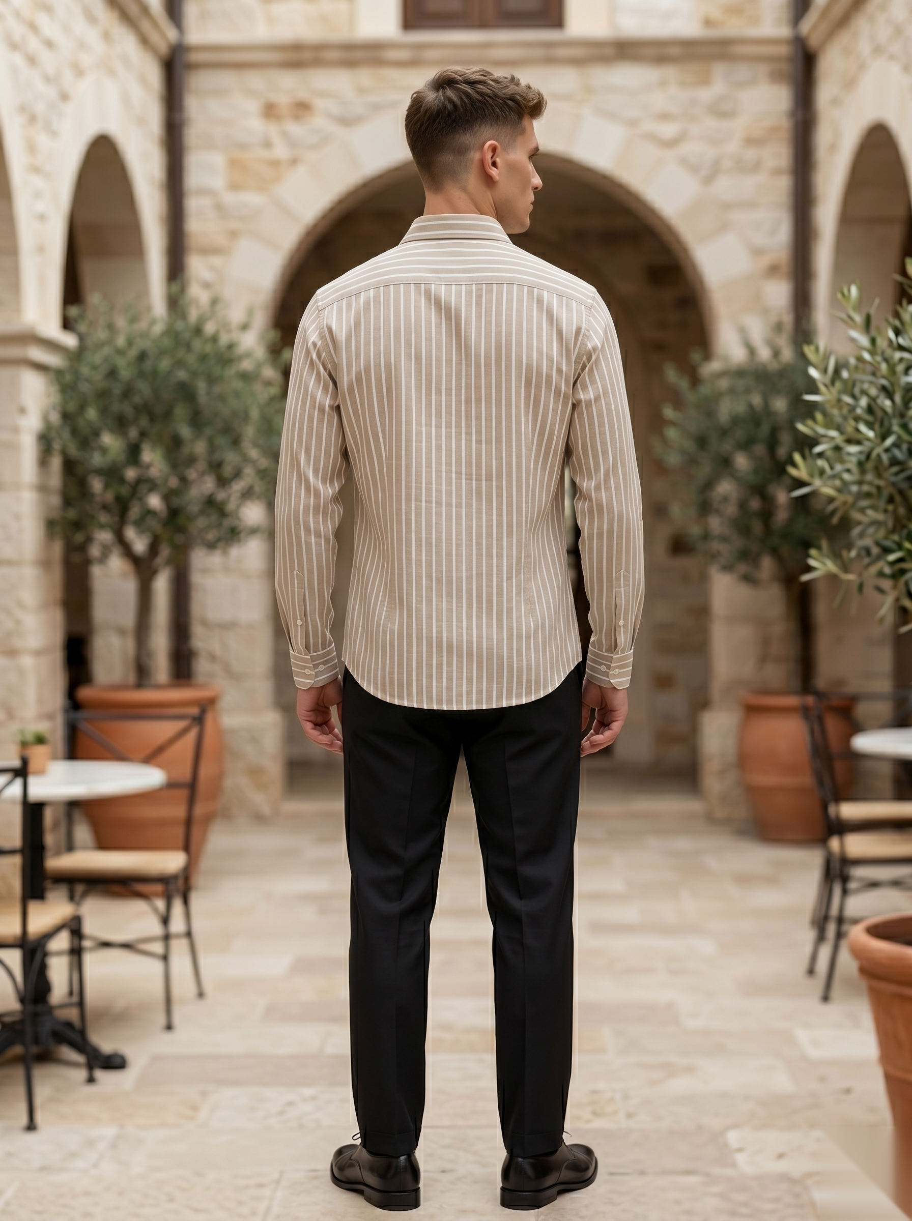 Stripes-Linen Shirts