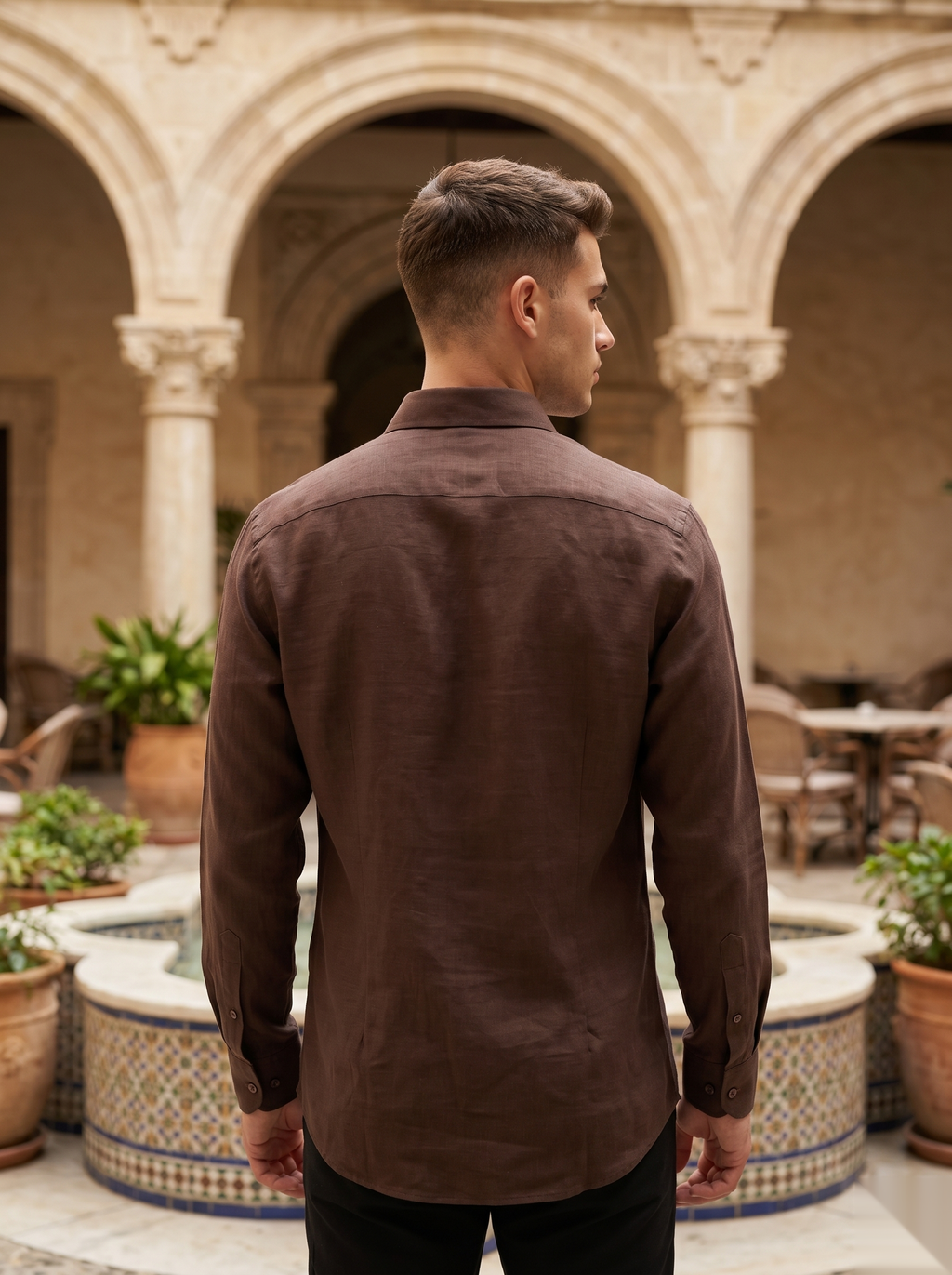 Solid Linen Shirts