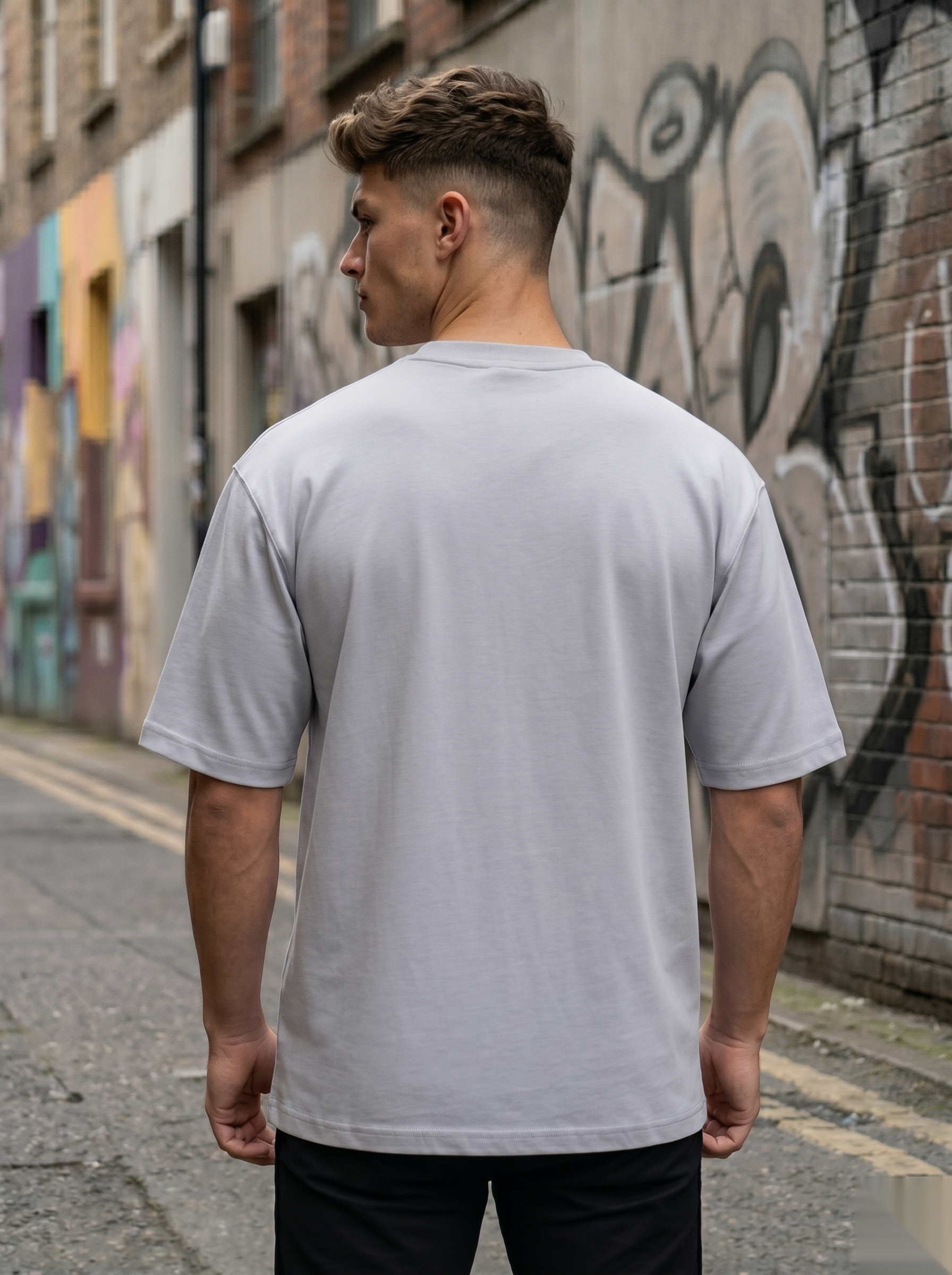 Streetwear Panel T-Shirt