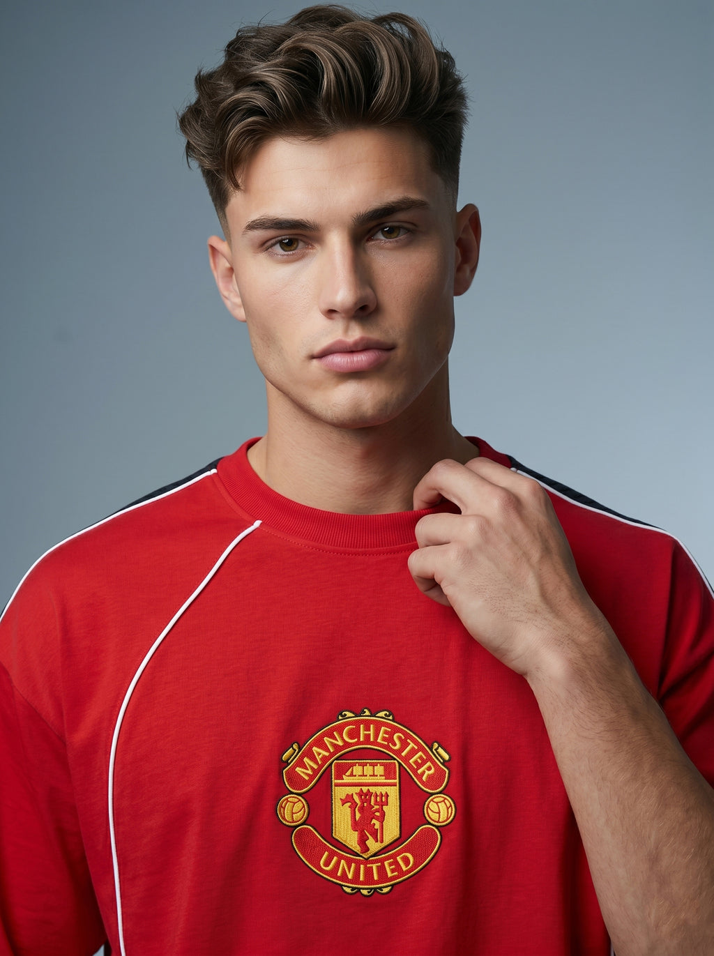 Snipes FB Oversized T-Shirt, front view showing relaxed fit and casual style, in a solid color with branding details.