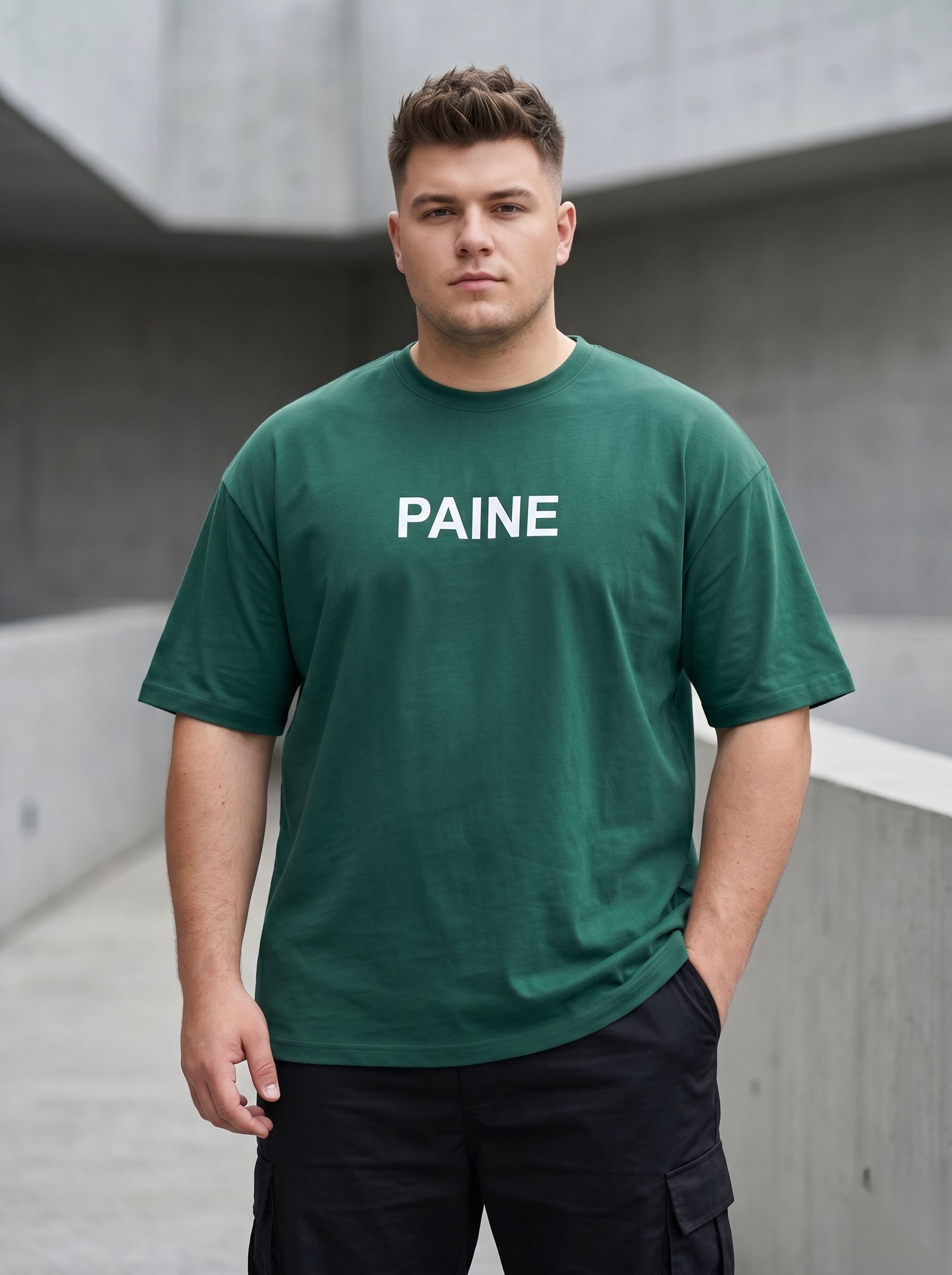 Oversized Backprint Tees - Big size
