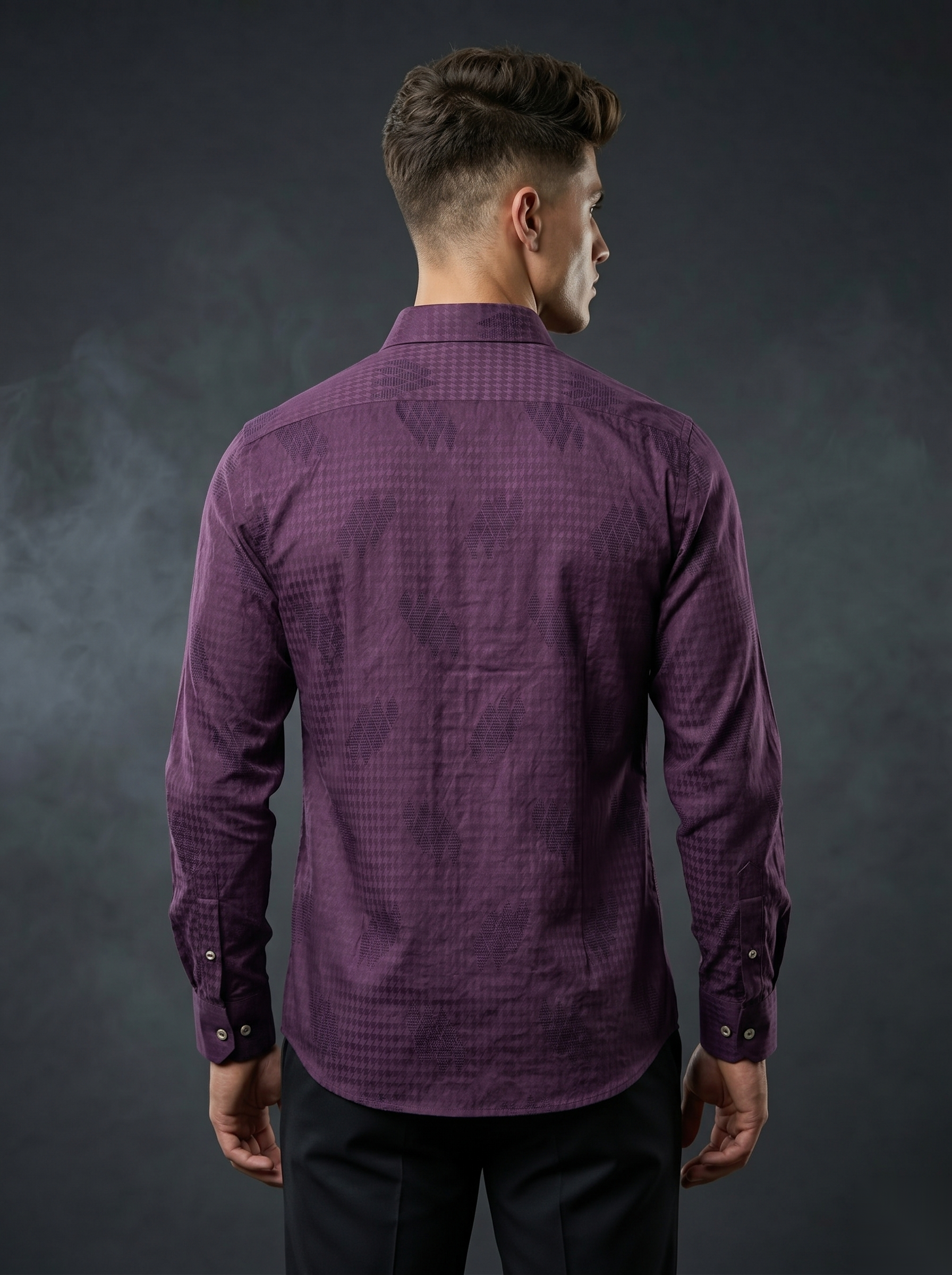 Snipes designer party-wear shirt with stylish pattern and tailored fit, perfect for special occasions.