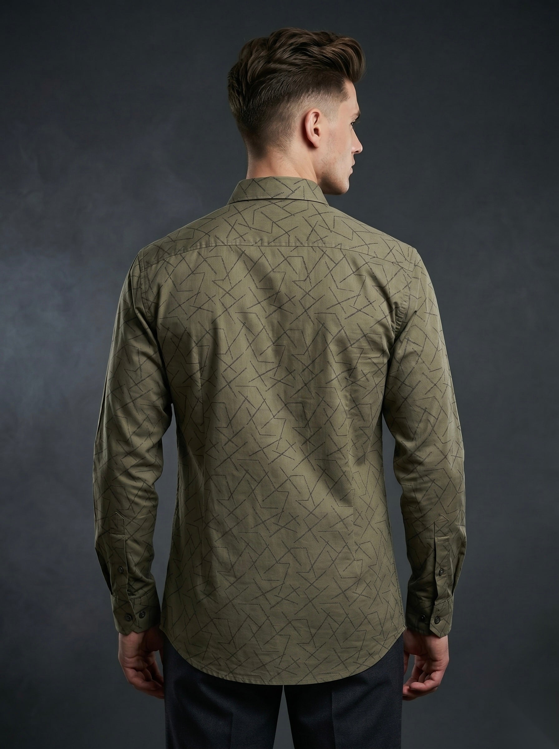 Snipes premium party-wear shirt featuring stylish design, long sleeves, and tailored fit for festive occasions.