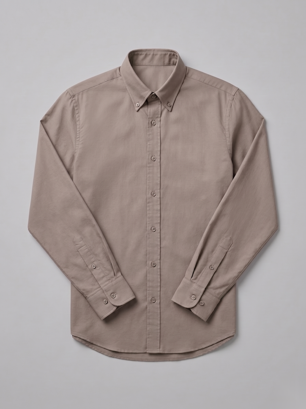 Snipes men's Oxford shirt in light blue with button-down collar and long sleeves, folded on a plain background.