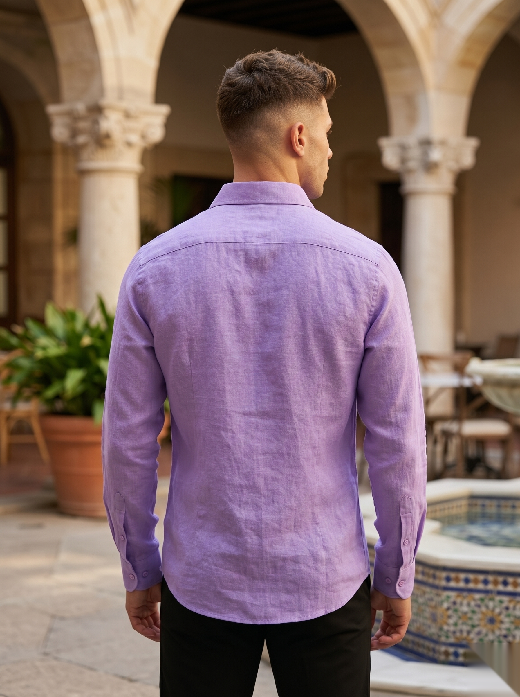 Solid Linen Shirts