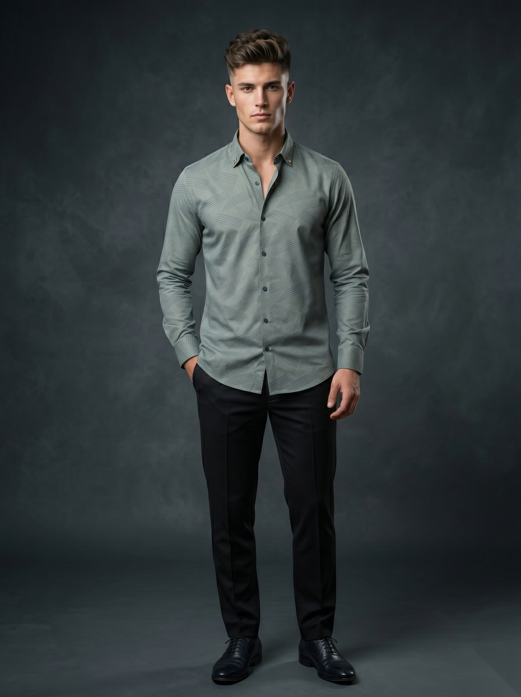 Snipes premium party-wear shirt featuring vibrant patterns and stylish fit, perfect for festive occasions.