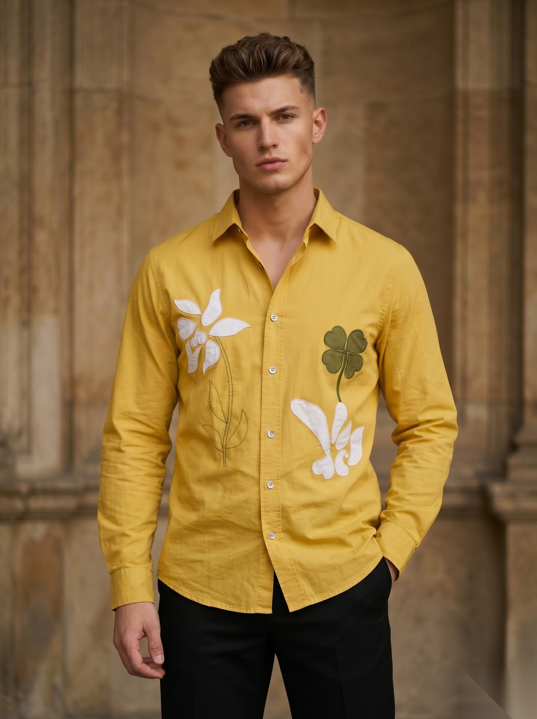 Embroidery Fullsleeve Shirts