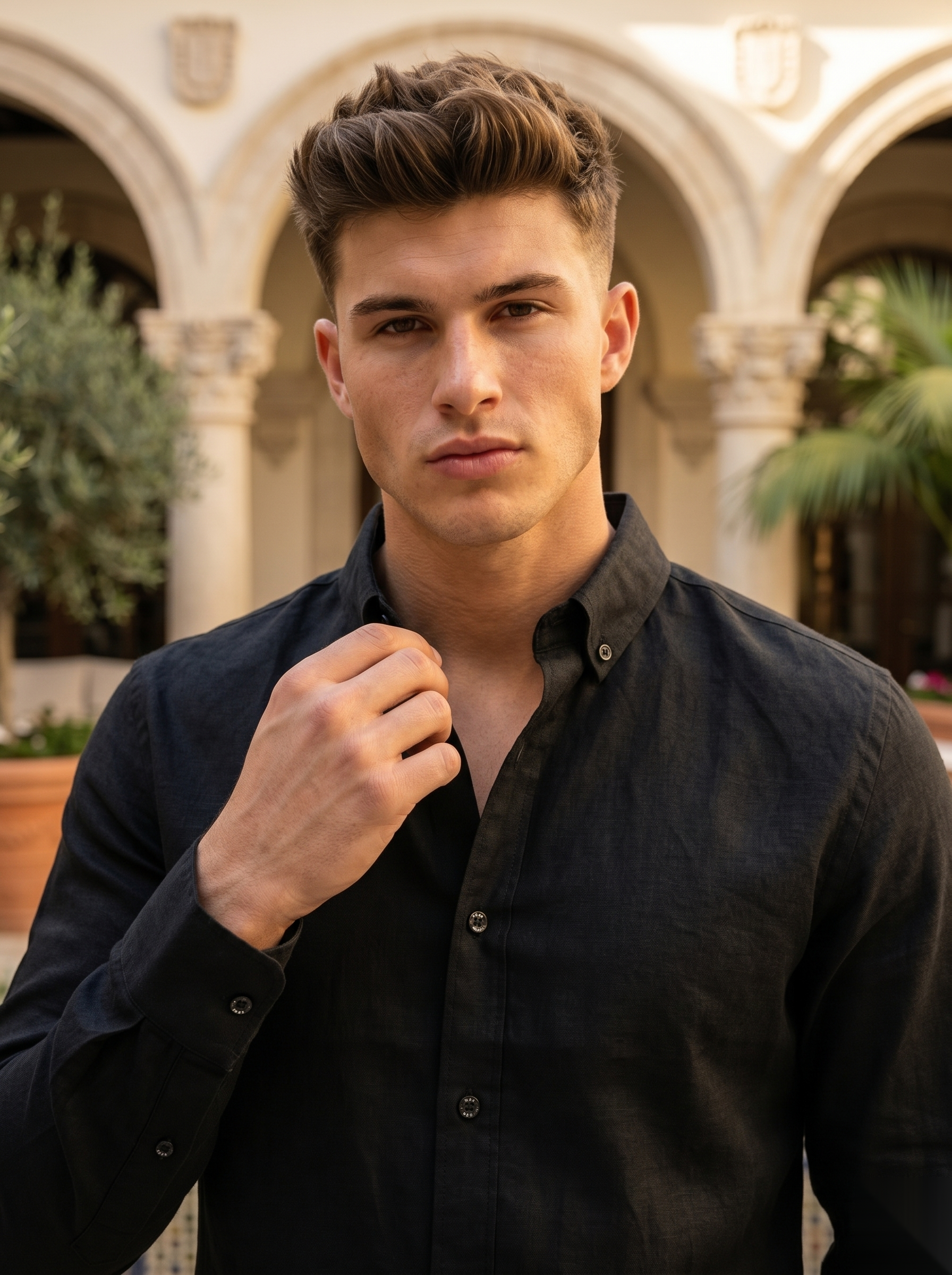 Solid Linen Shirts