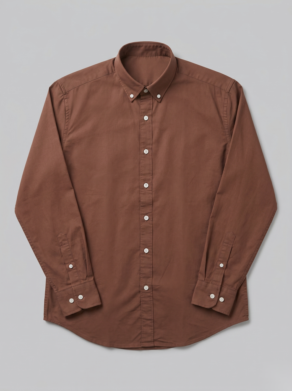Snipes men's Oxford shirt displayed flat with classic collar and button-down front, in light blue cotton fabric.