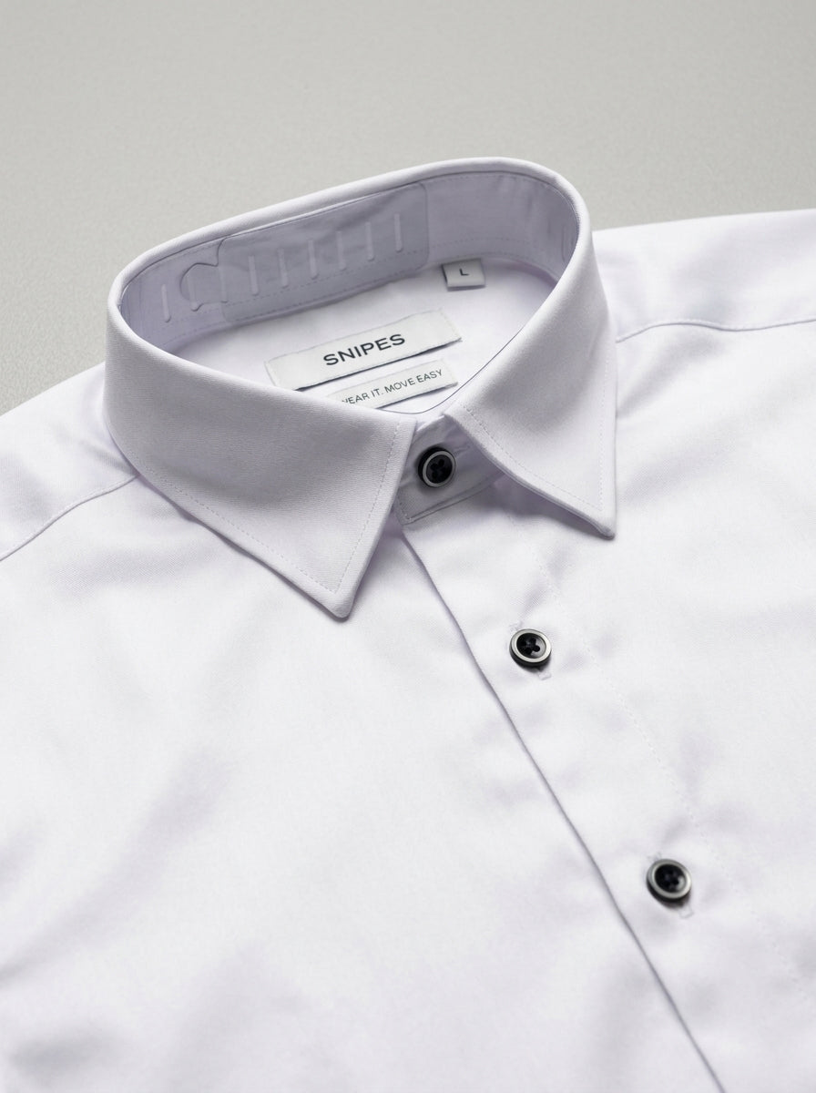 Men’s Solid Satin-Finish Full Sleeve Shirt