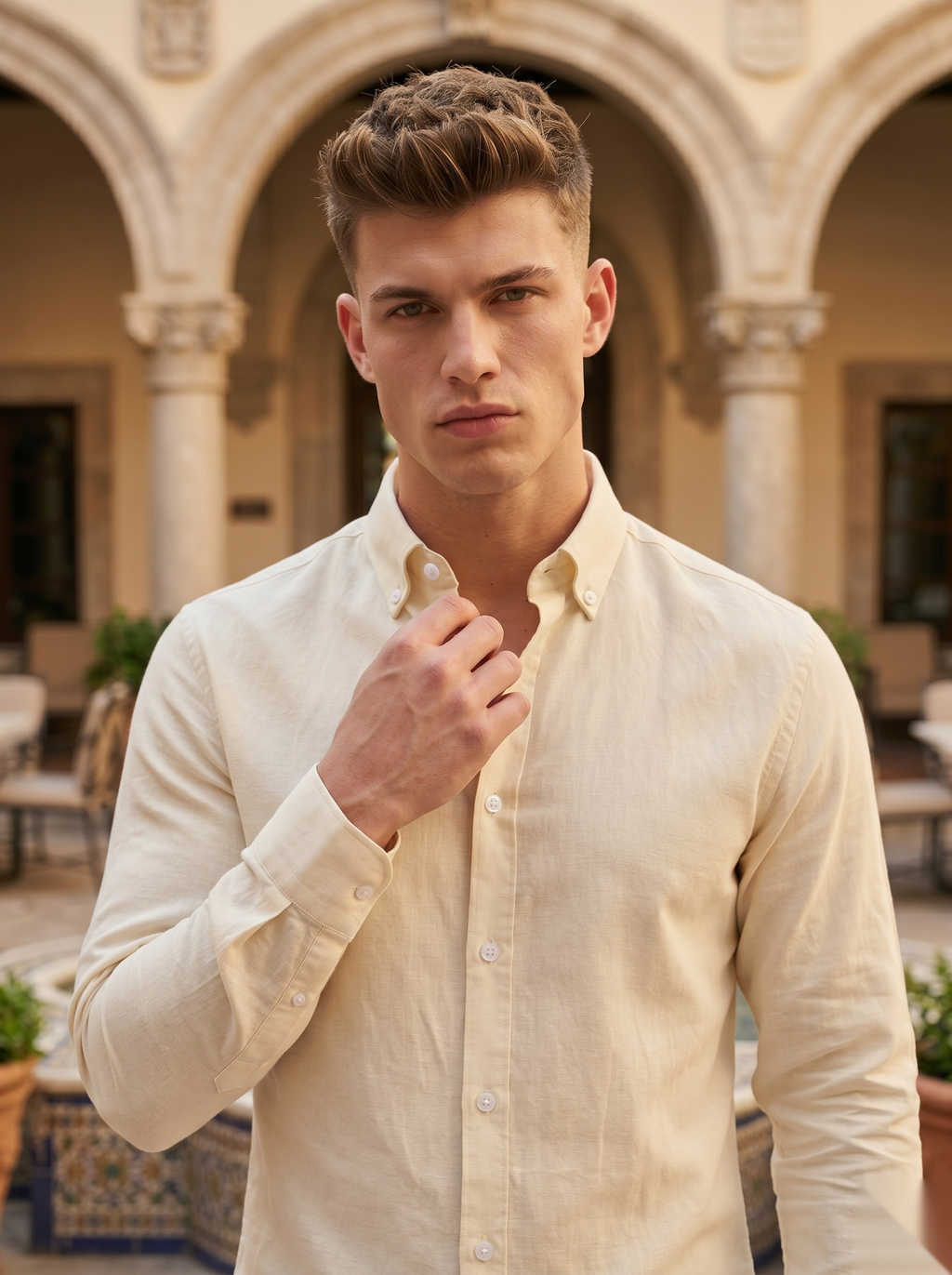 Solid Linen Shirts