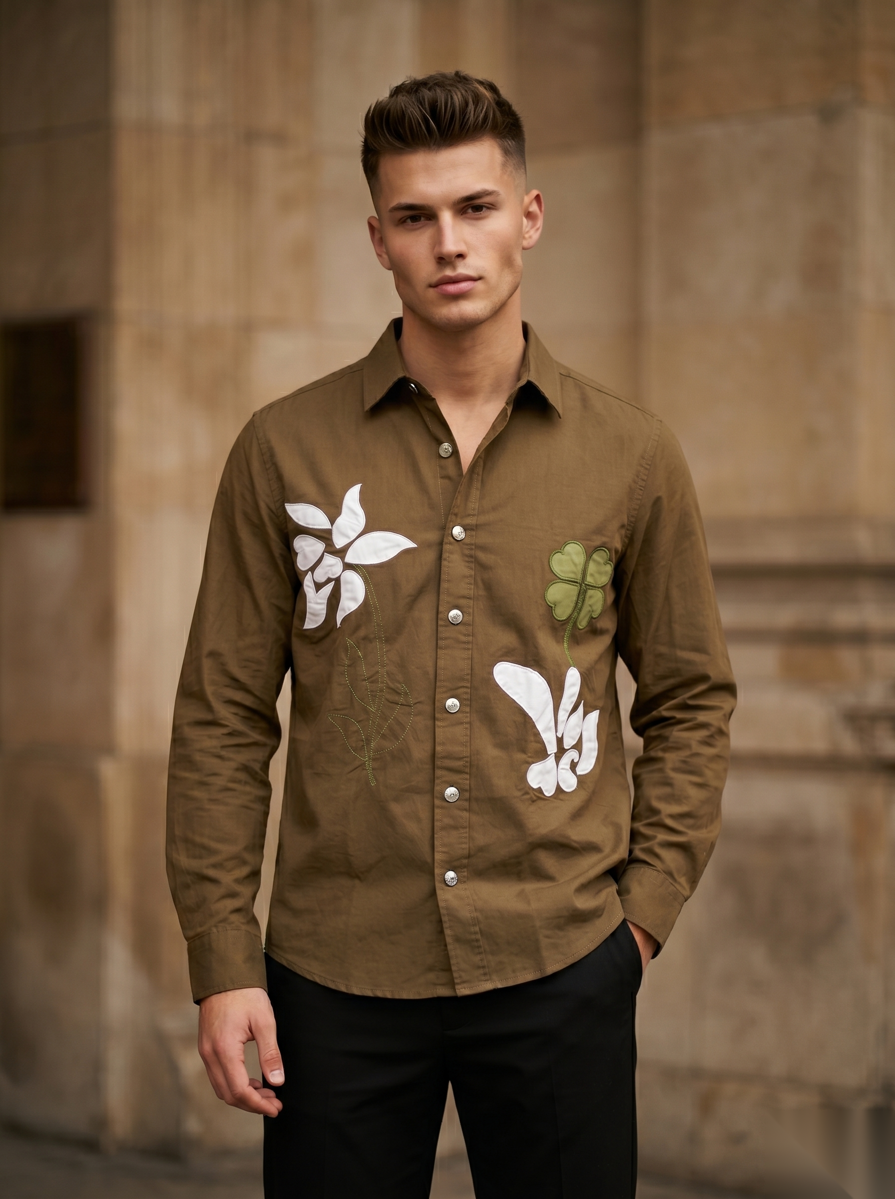 Embroidery Fullsleeve Shirts