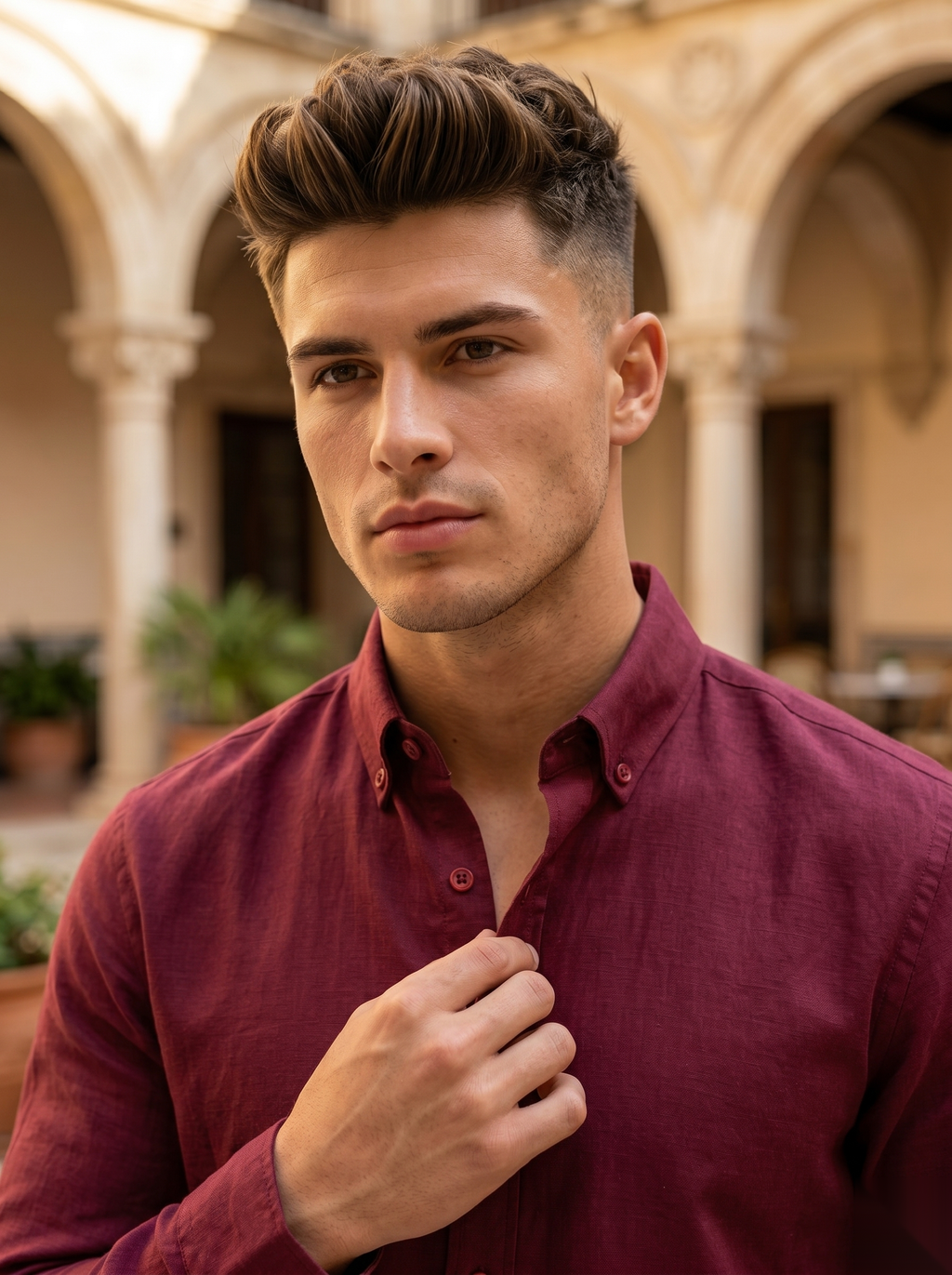 Solid Linen Shirts