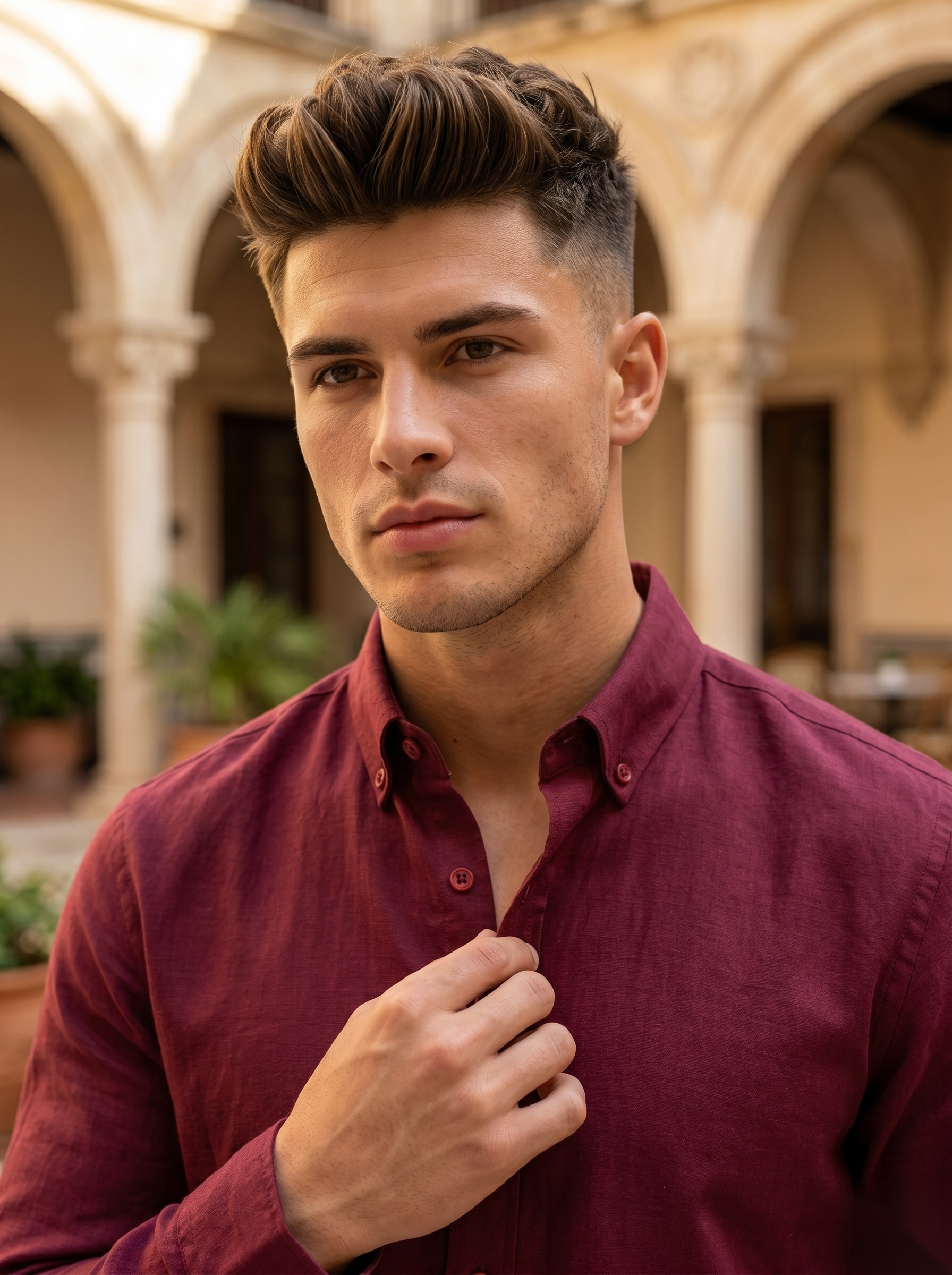 Solid Linen Shirts