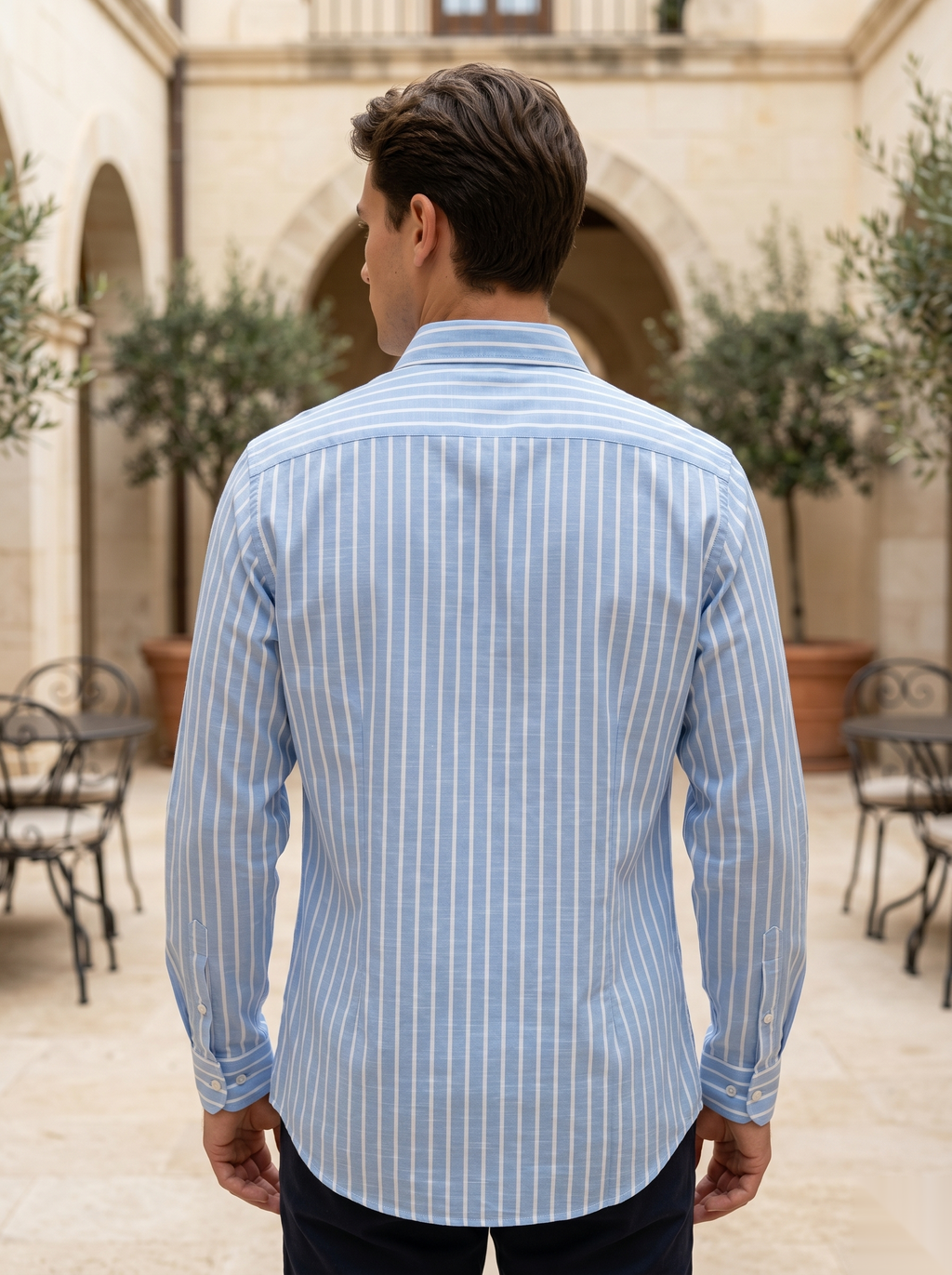 Stripes-Linen Shirts