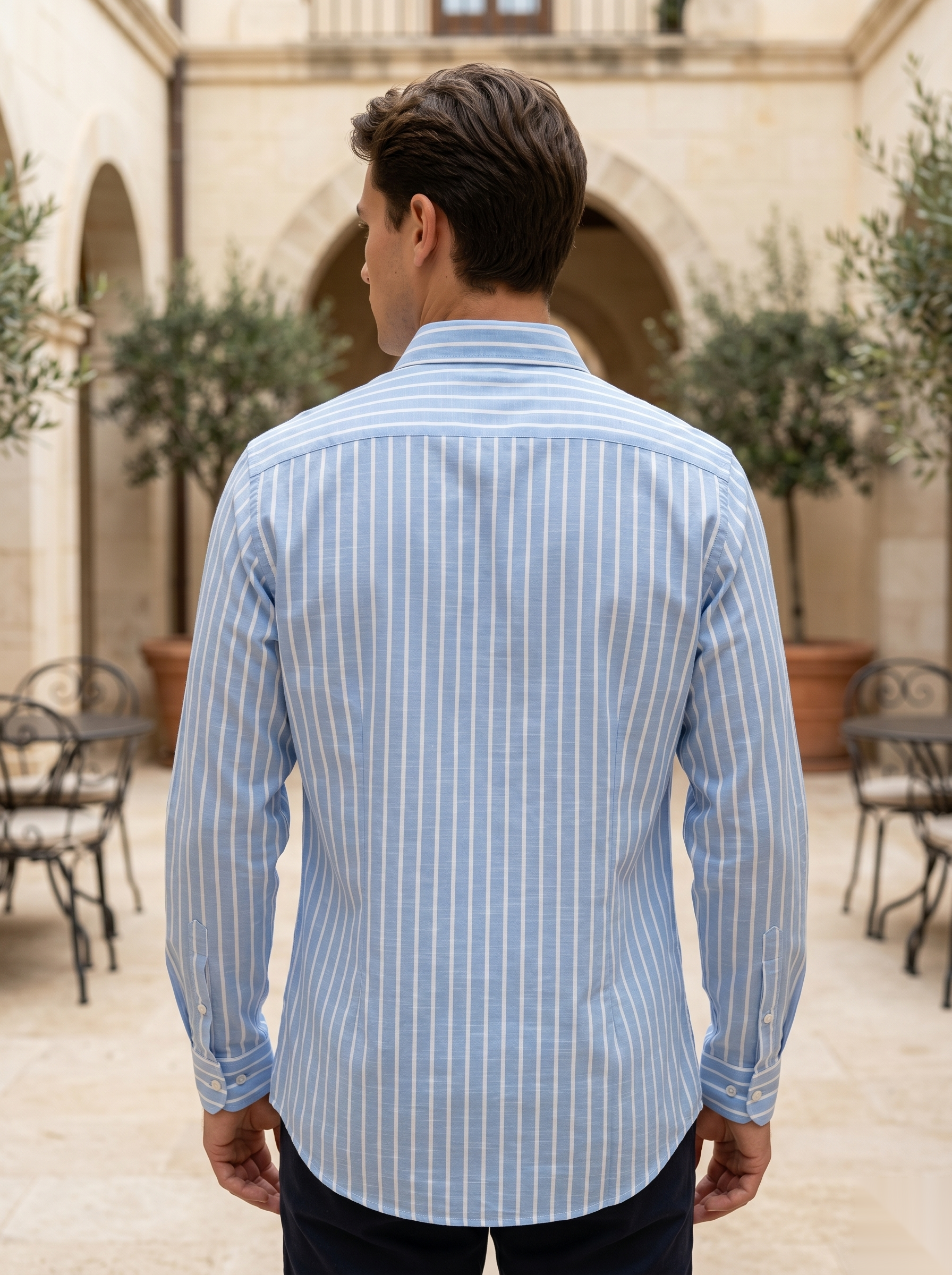 Stripes-Linen Shirts