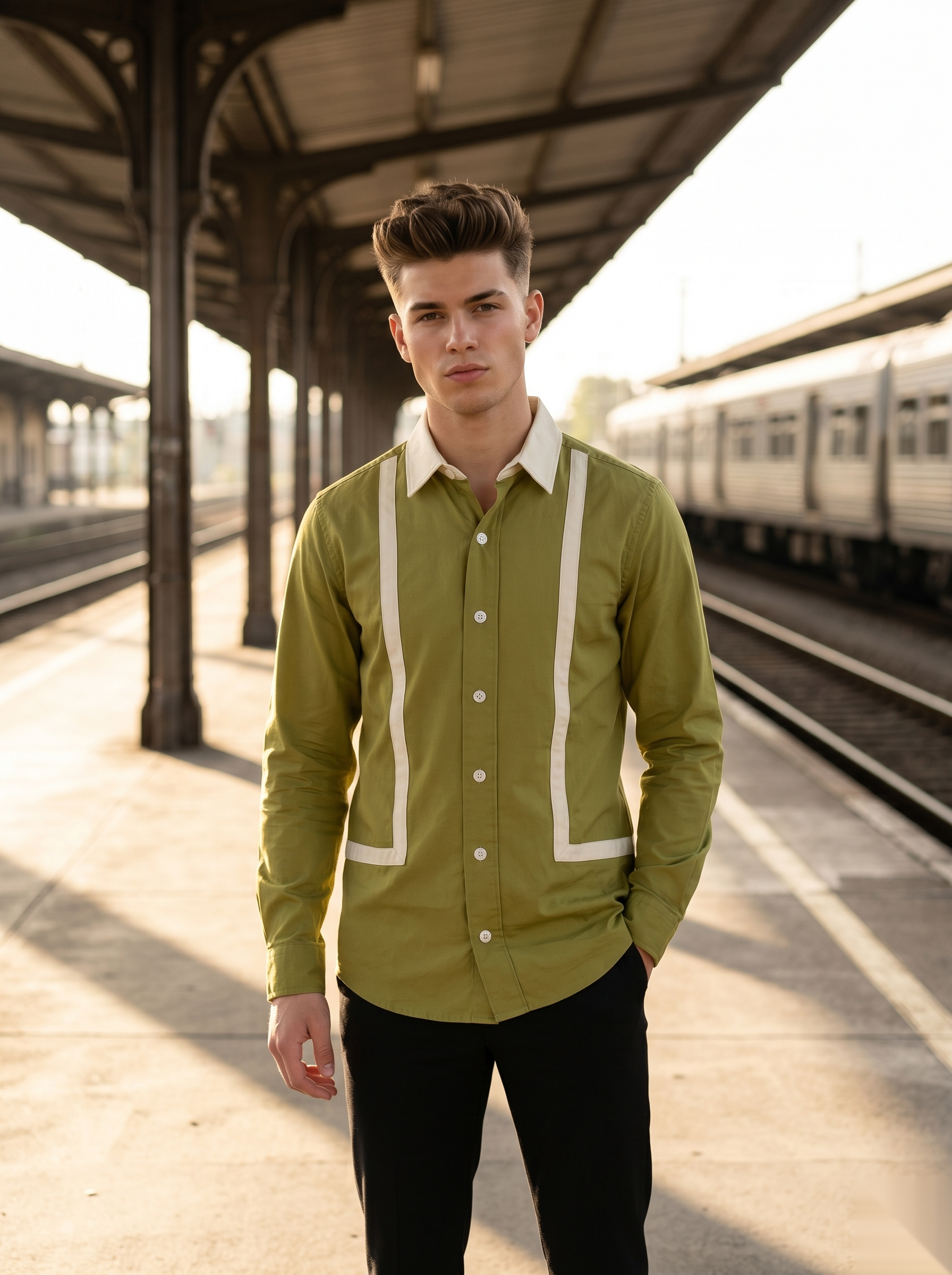 Contour Panel Shirts