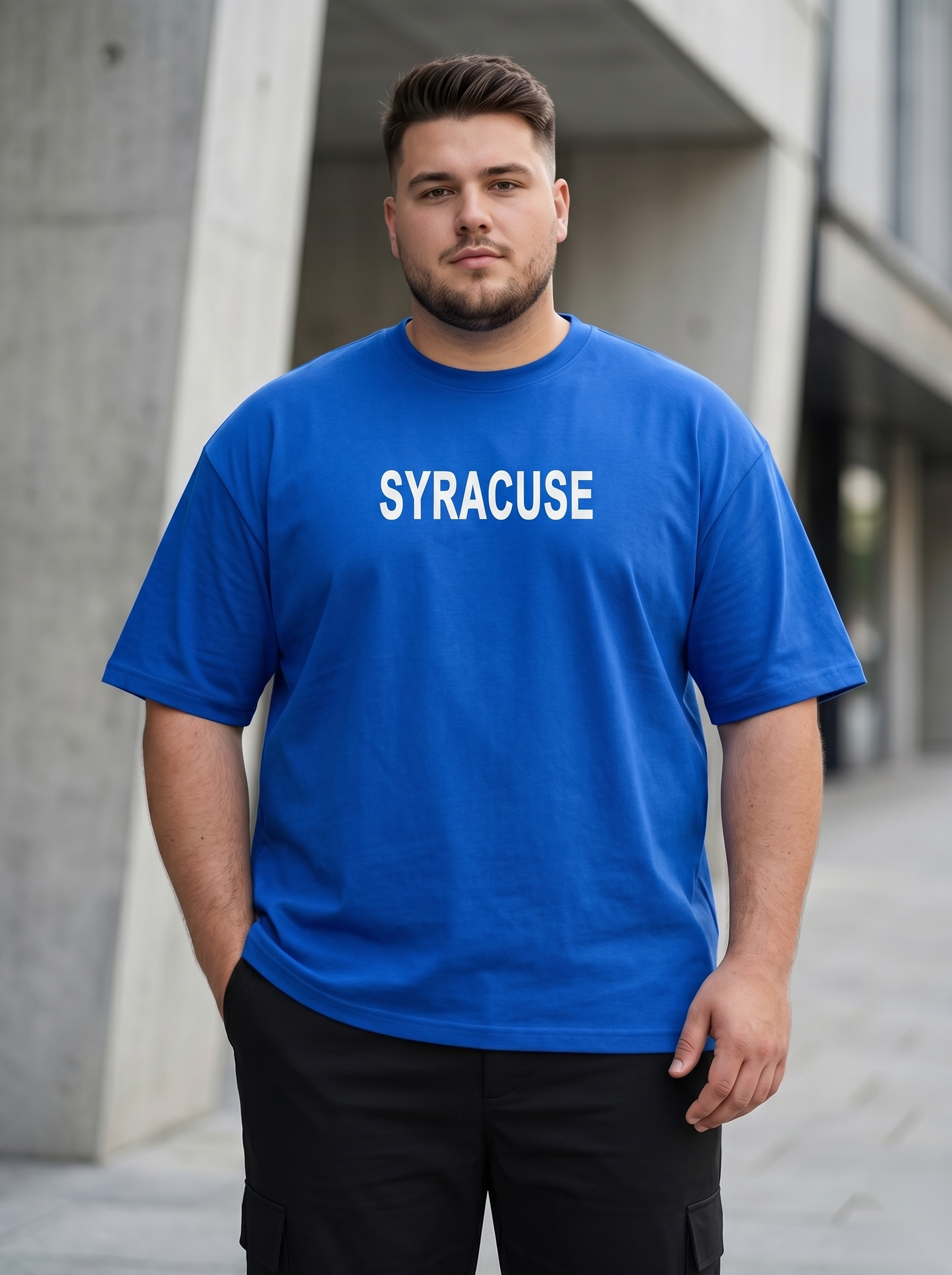 Oversized Backprint Tees - Big size