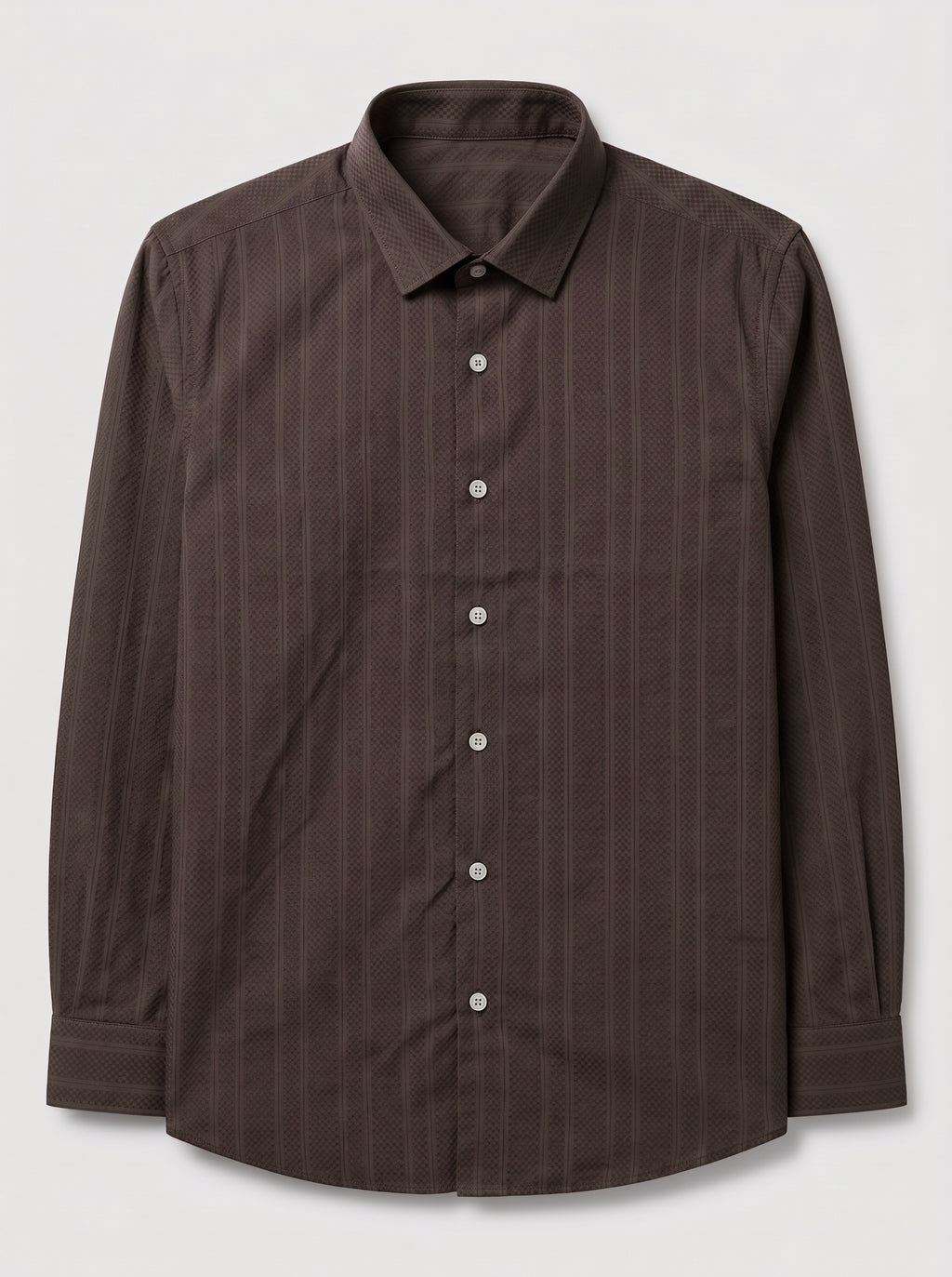 Snipes self-design shirt featuring a unique pattern, displayed on a hanger with a plain background.