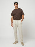 Men’s Loose Fit Pinstripe Trousers
