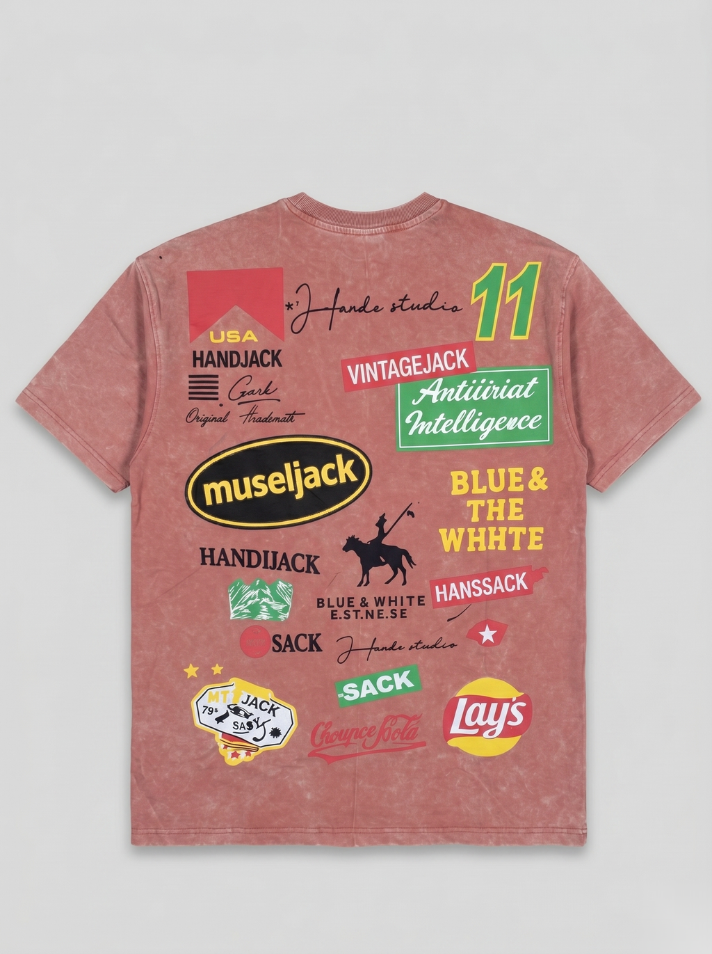 Backprint AcidWash Tees