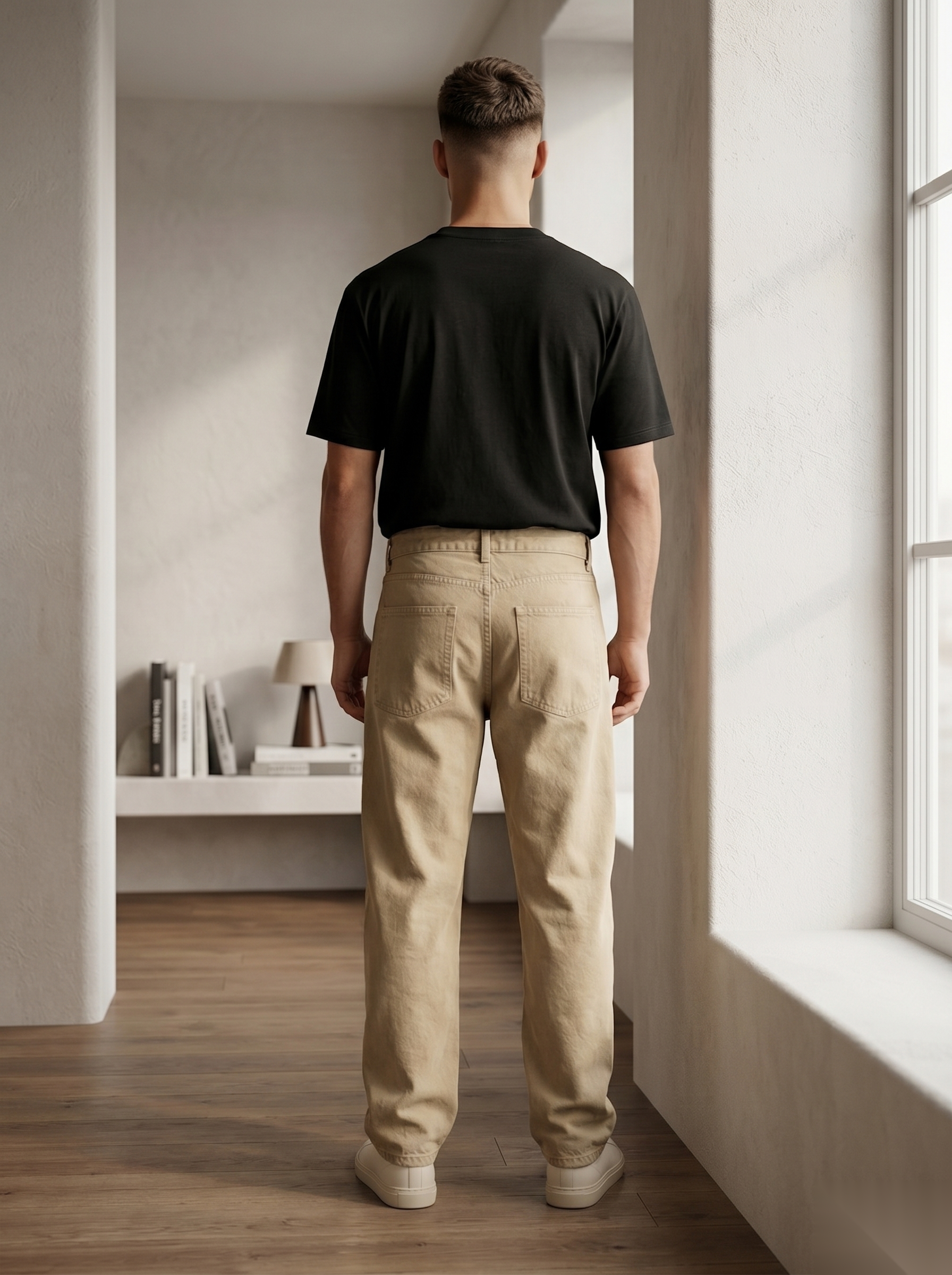 Snipes baggy fit denim jeans with a relaxed style, shown in a casual pose on a neutral background.