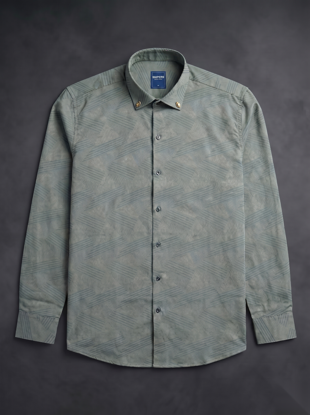 Snipes premium party-wear shirt in stylish fabric, featuring a modern design and tailored fit, ideal for festive occasions.