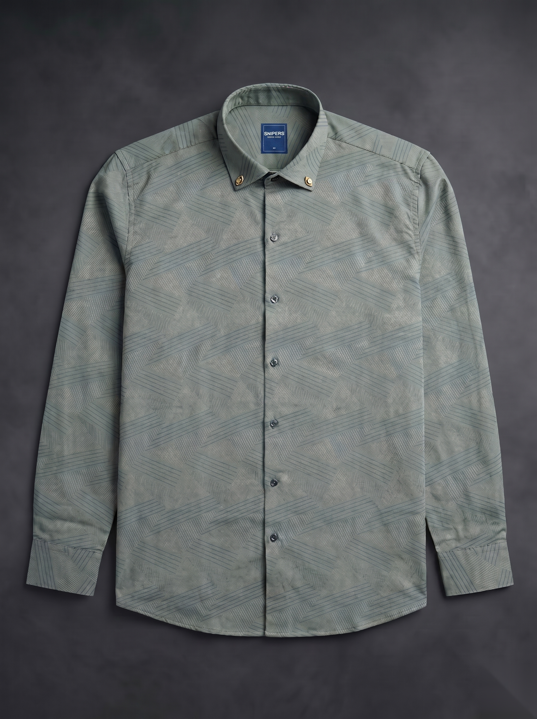 Snipes premium party-wear shirt in stylish fabric, featuring a modern design and tailored fit, ideal for festive occasions.