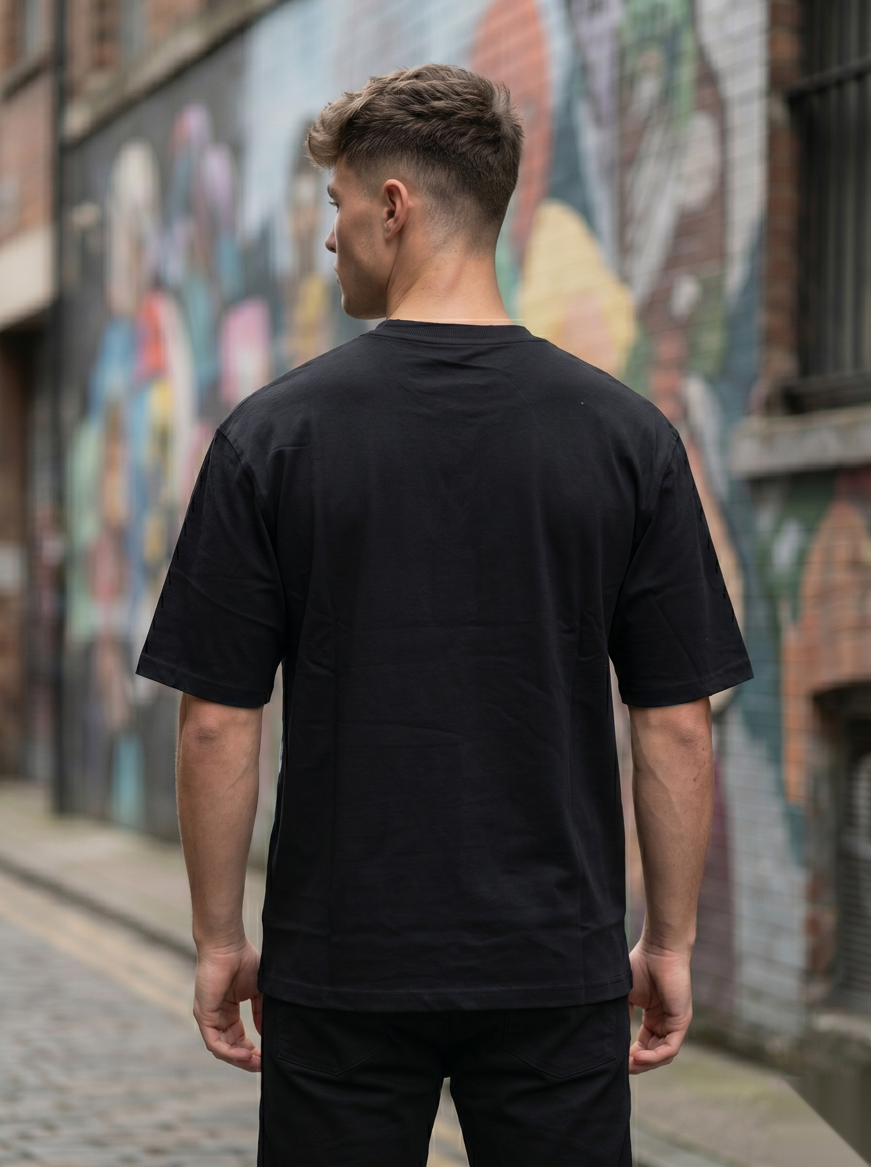 Streetwear Panel T-Shirt
