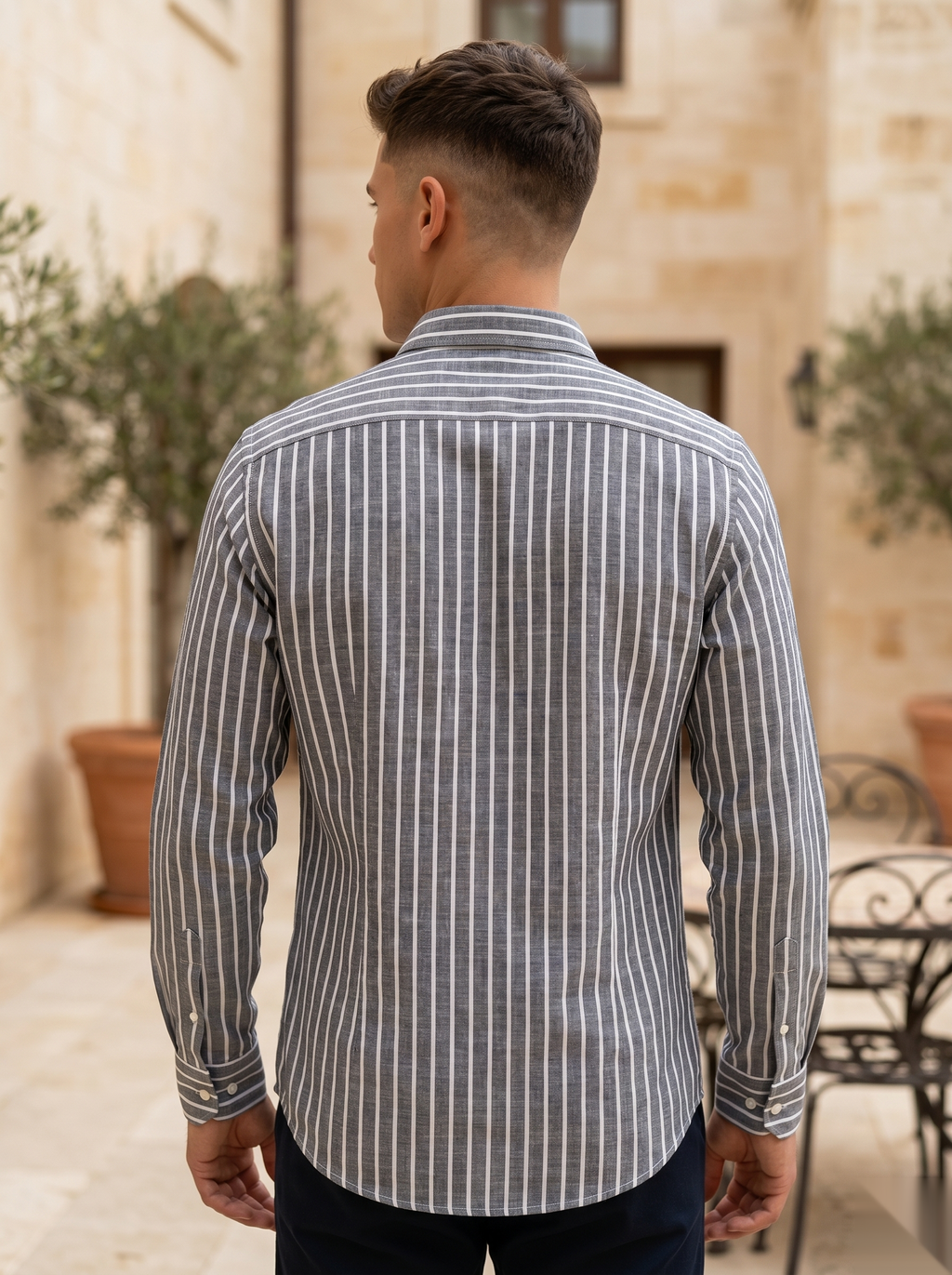 Stripes-Linen Shirts