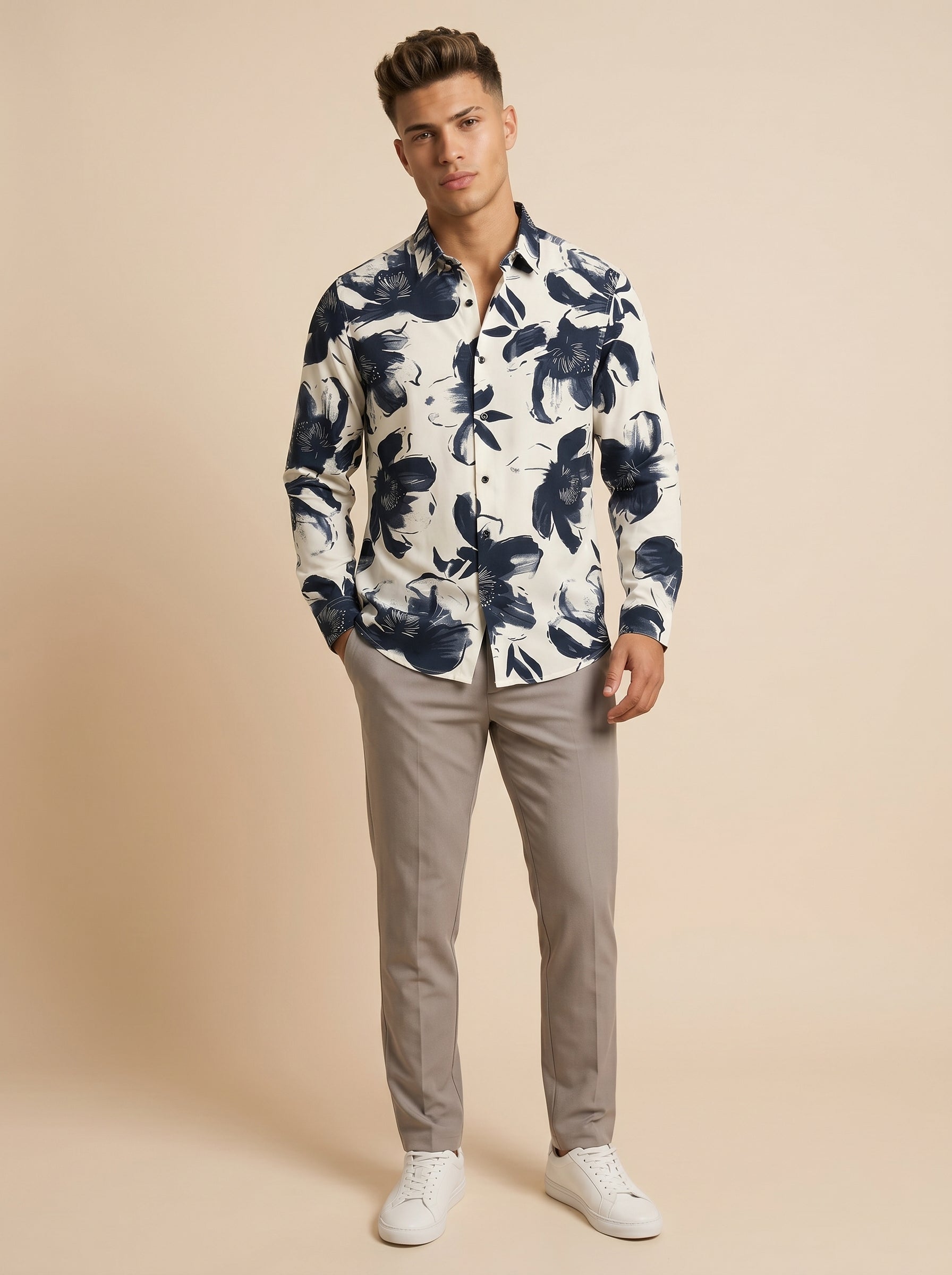 Snipes printed shirt featuring a colorful graphic design, casual fit, and soft fabric for comfortable everyday wear.
