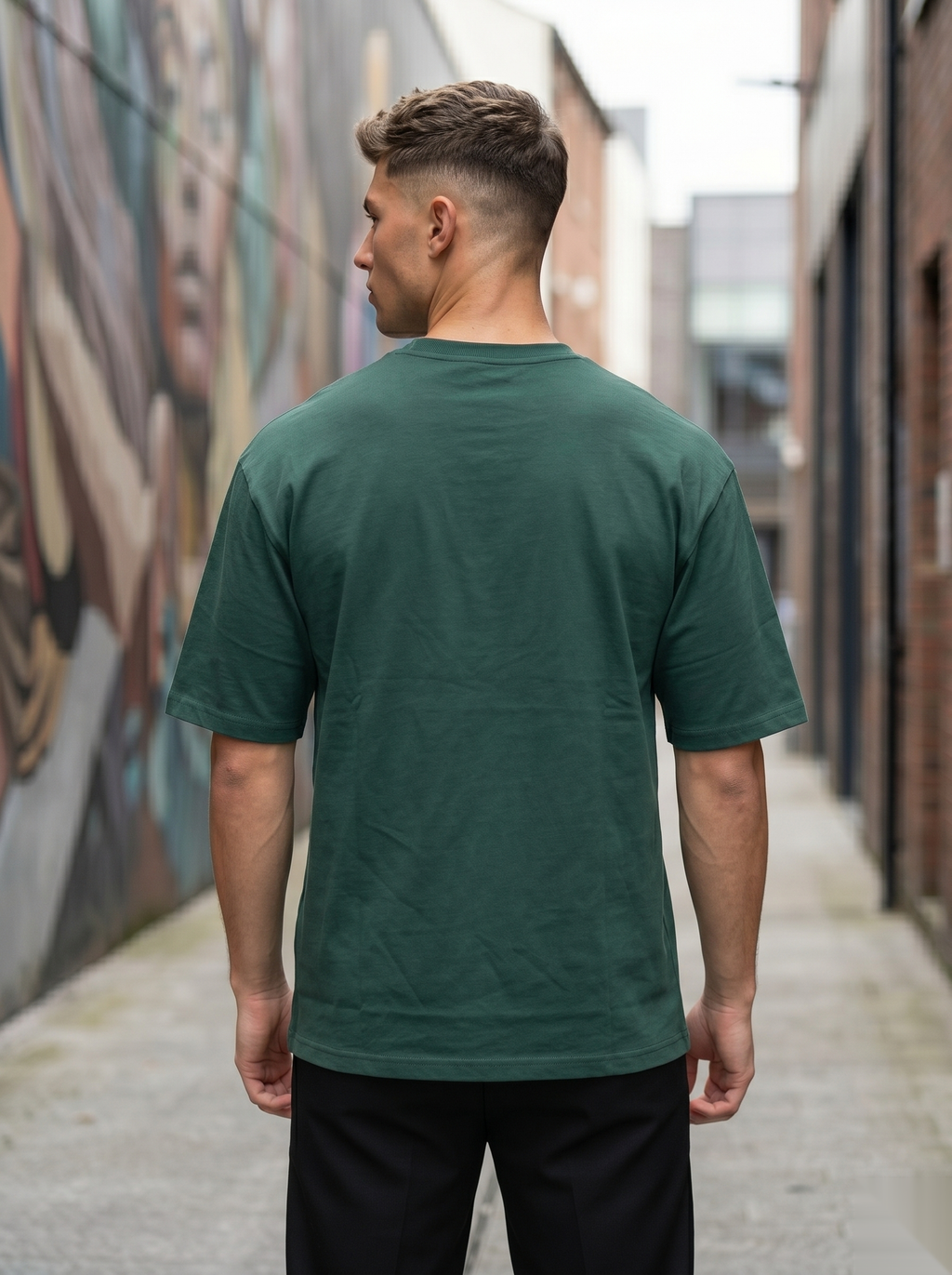 Streetwear Panel T-Shirt