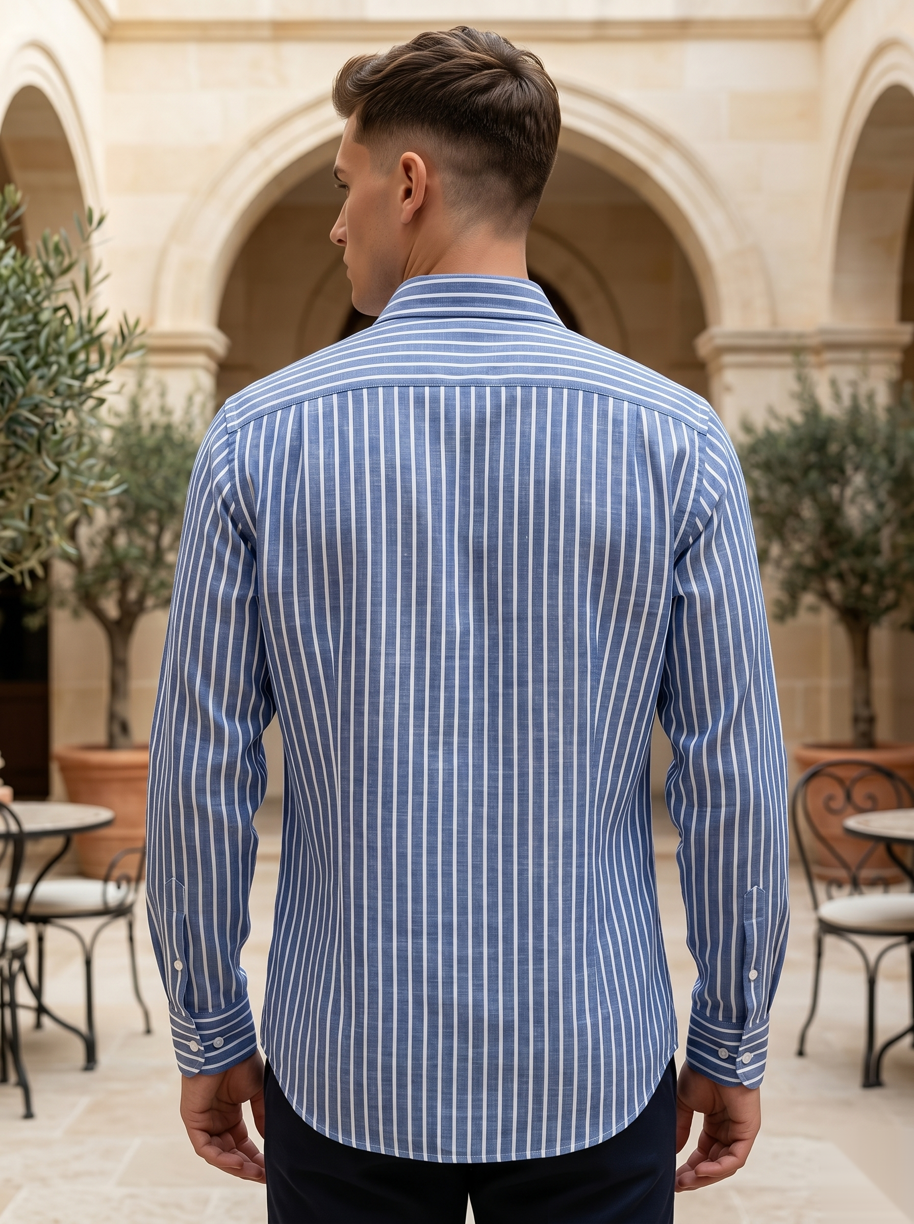 Stripes-Linen Shirts