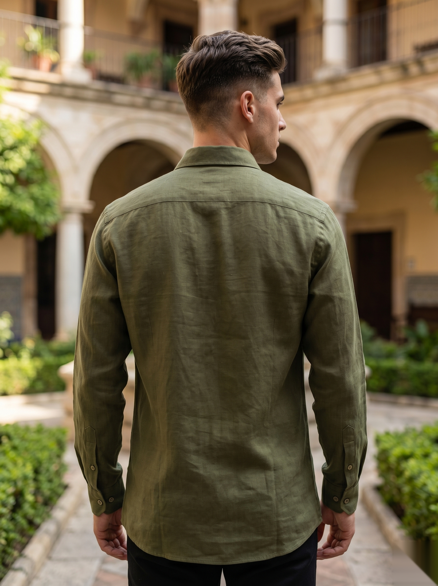 Solid Linen Shirts