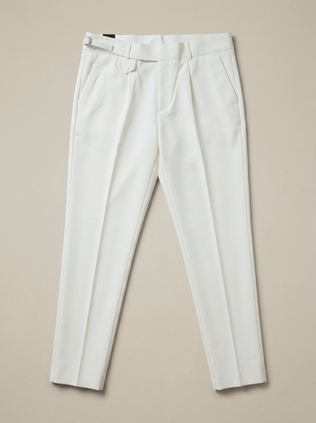Black Gurkha formal pant by Snipes, tailored fit with belt loops and front pockets, suitable for professional or smart-casual wear.