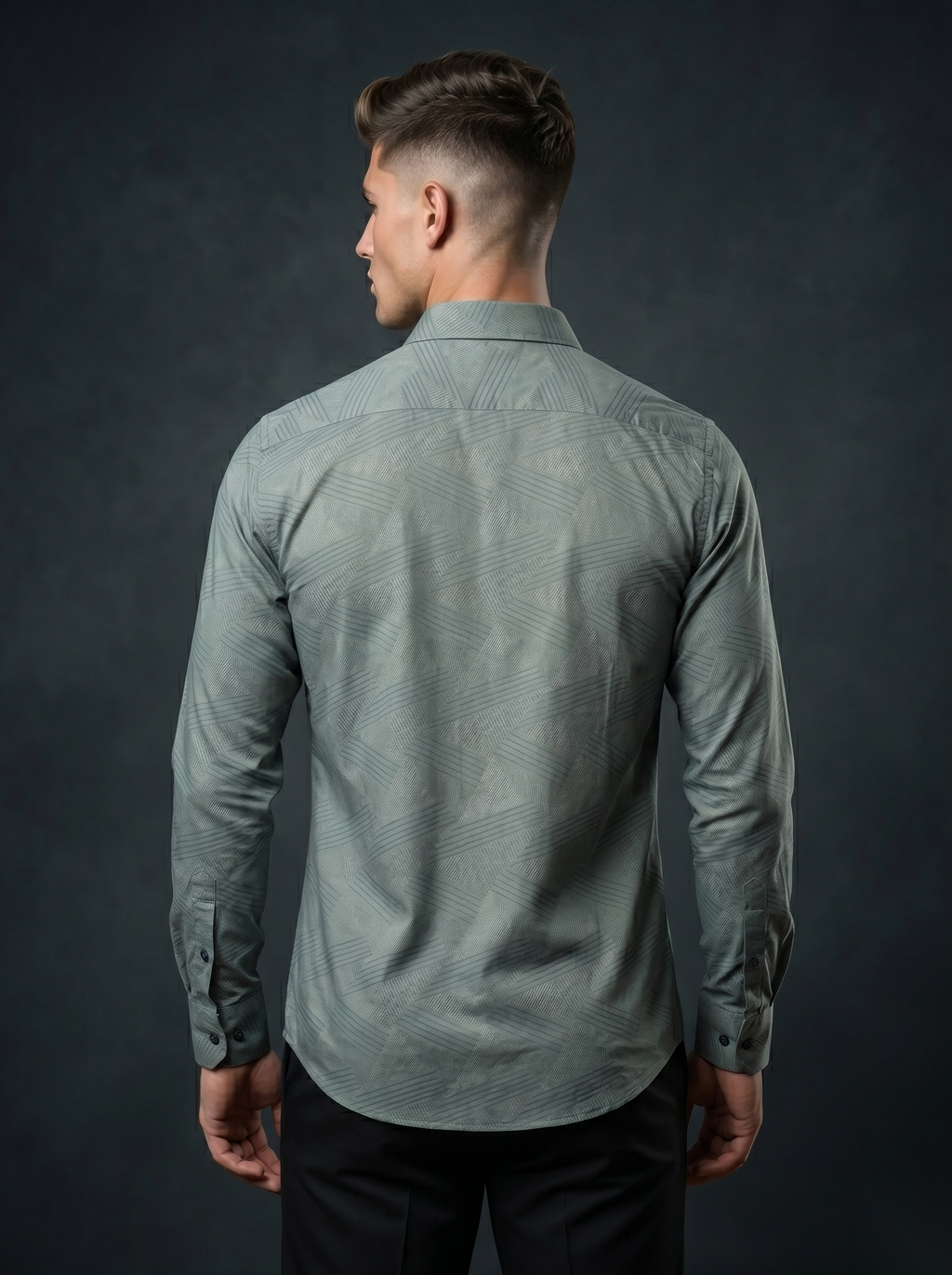Snipes premium party-wear shirt in vibrant fabric, featuring stylish collar and button details for festive occasions.