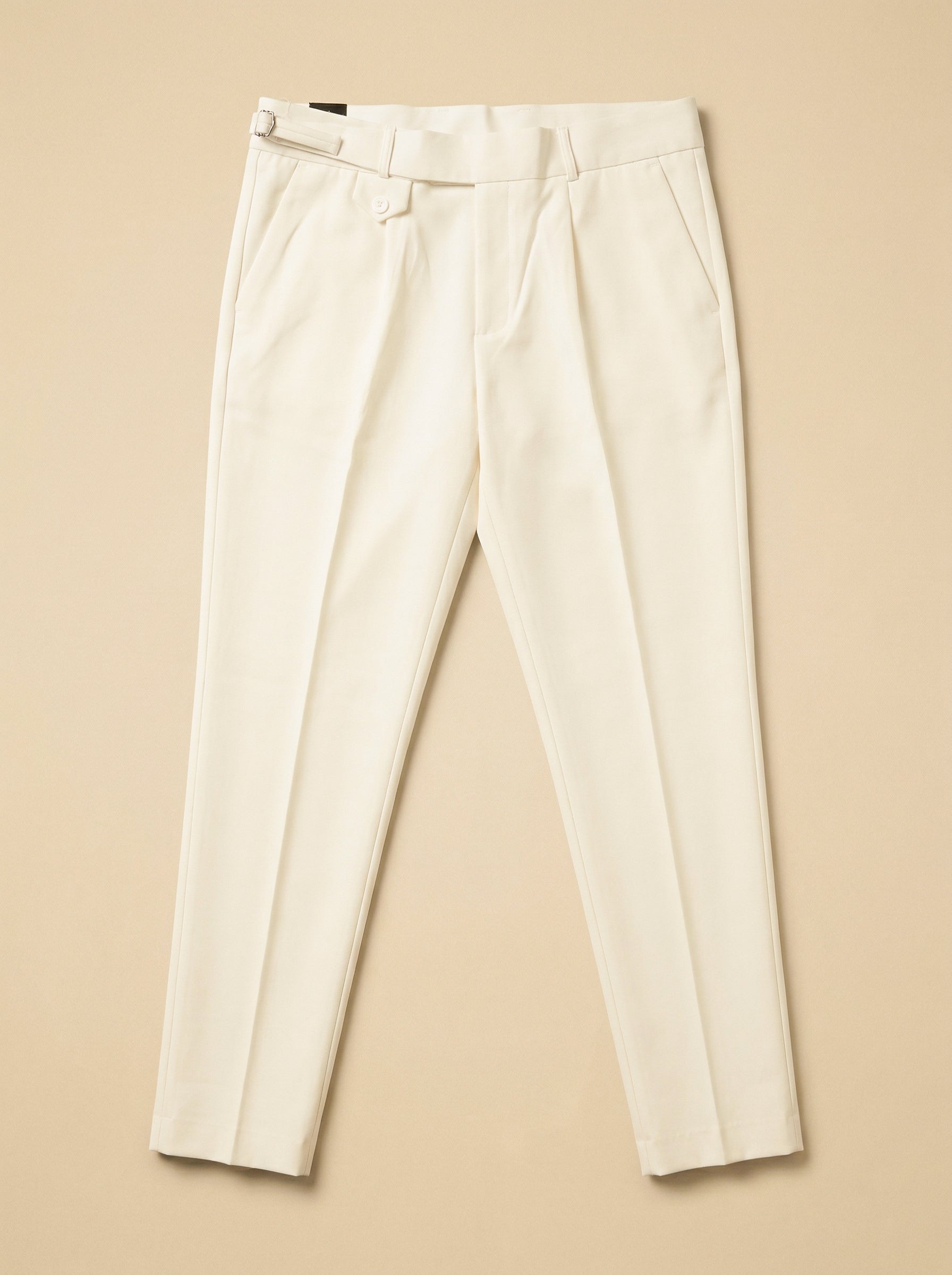 Snipes Gurkha formal pant shown in black, tailored fit with classic design and belt loops, suitable for professional or formal occasions.