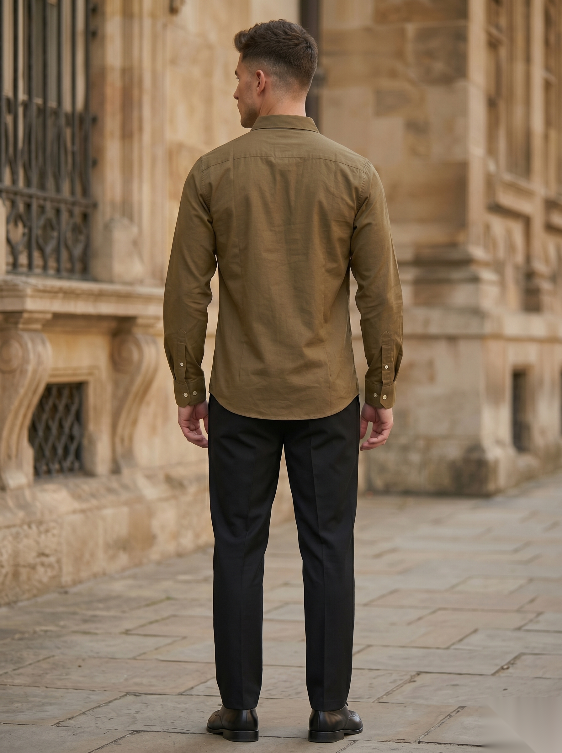 Snipes embroidery full-sleeve shirt featuring detailed floral embroidery on soft fabric, long sleeves, and classic collar.