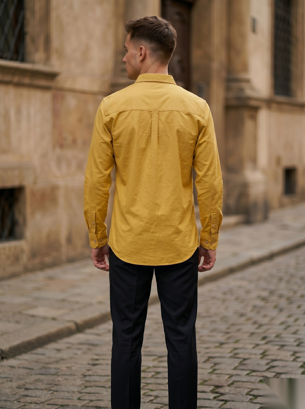 Snipes embroidery full-sleeve shirt featuring intricate embroidery details and a classic shirt design.