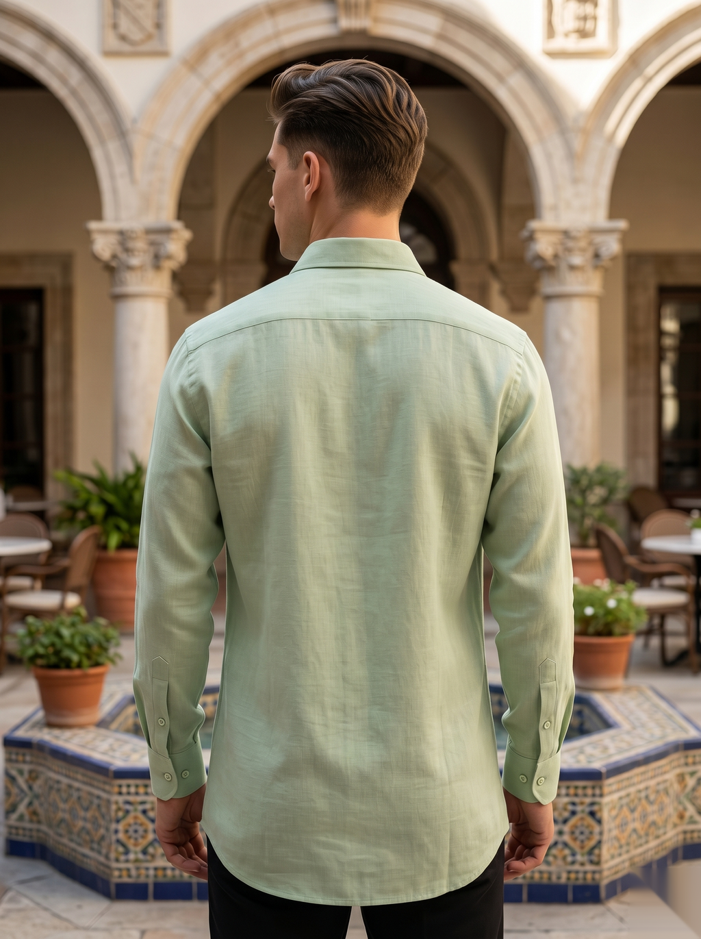 Solid Linen Shirts