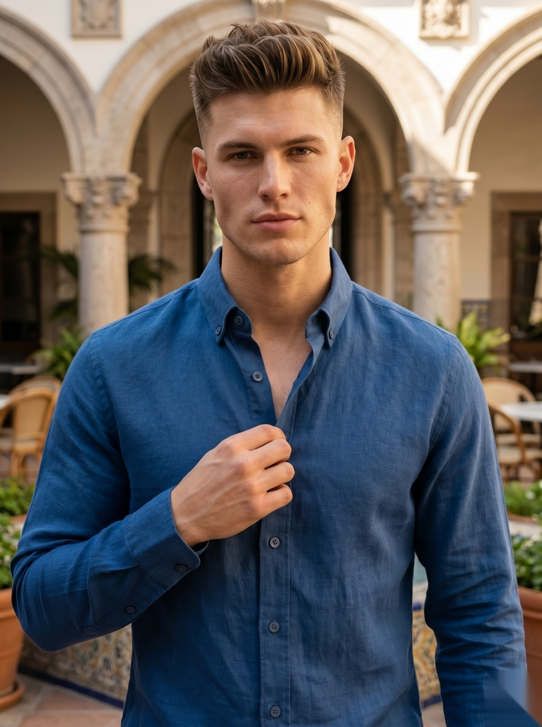 Solid Linen Shirts