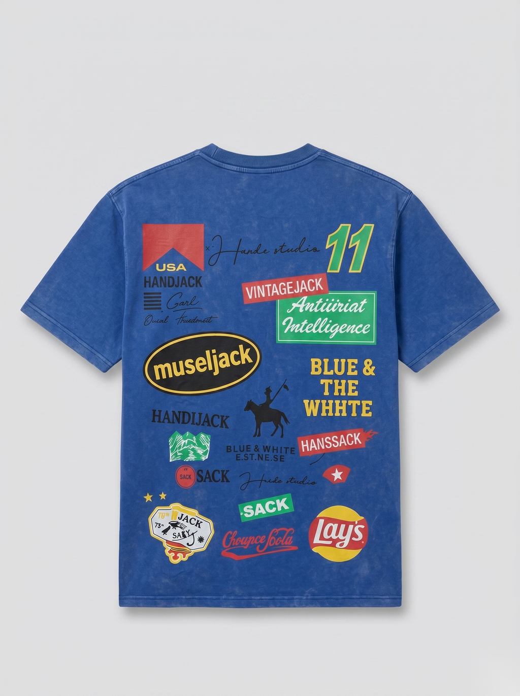 Backprint AcidWash Tees